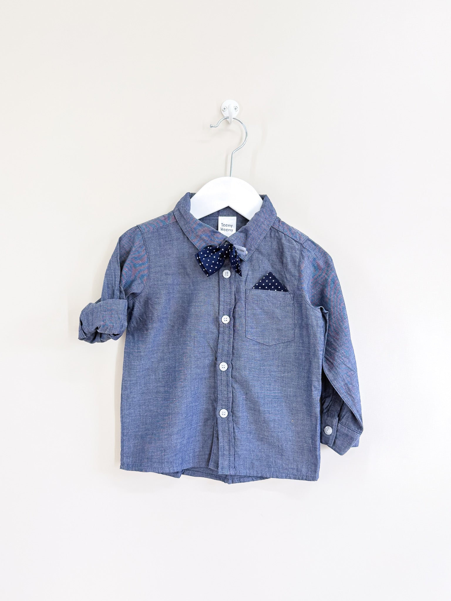 Teeny Weeny tran-seasonal shirt (18-24m)