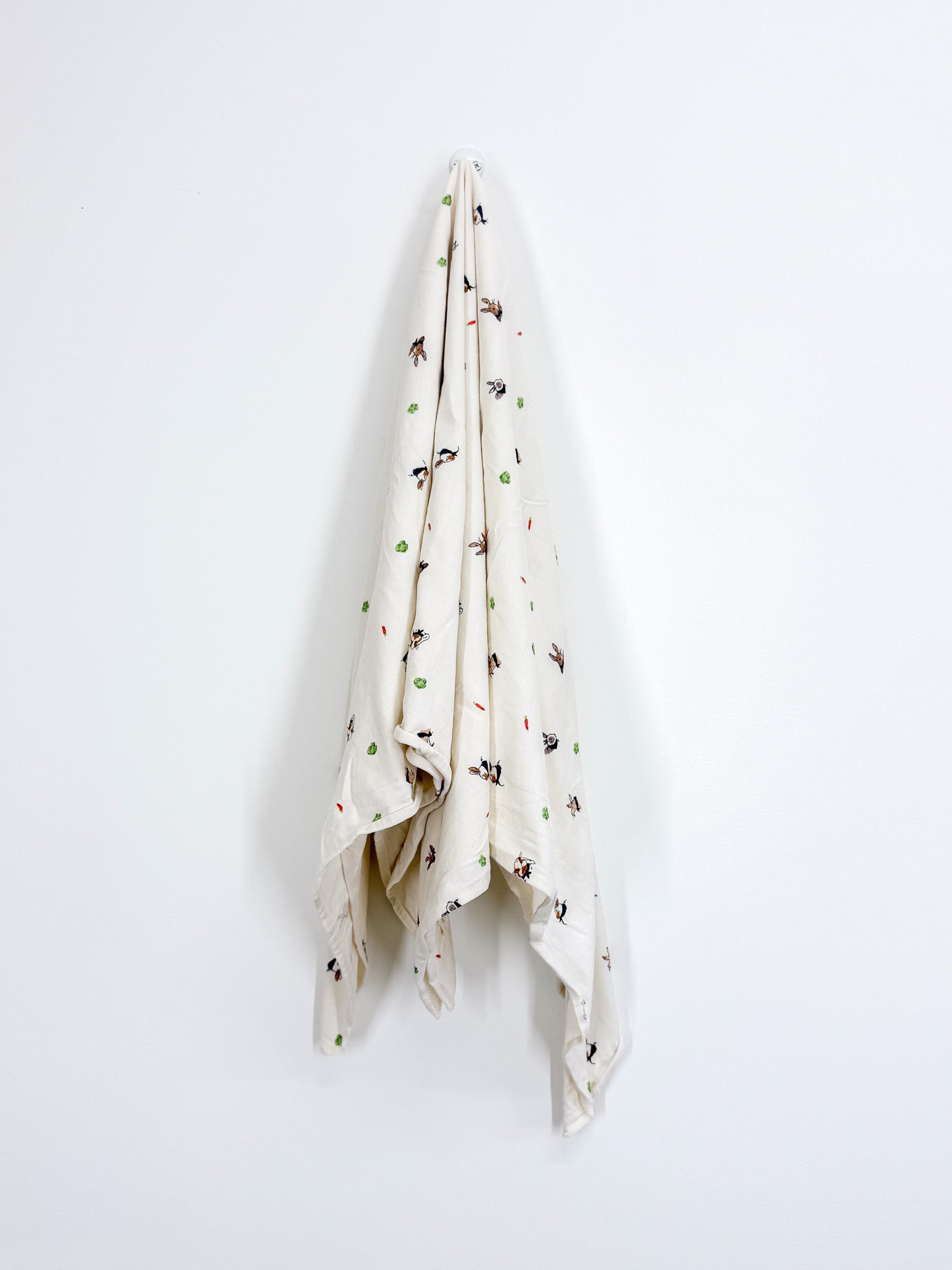 Nature Baby organic swaddle wrap - bunny garden (0-12m)