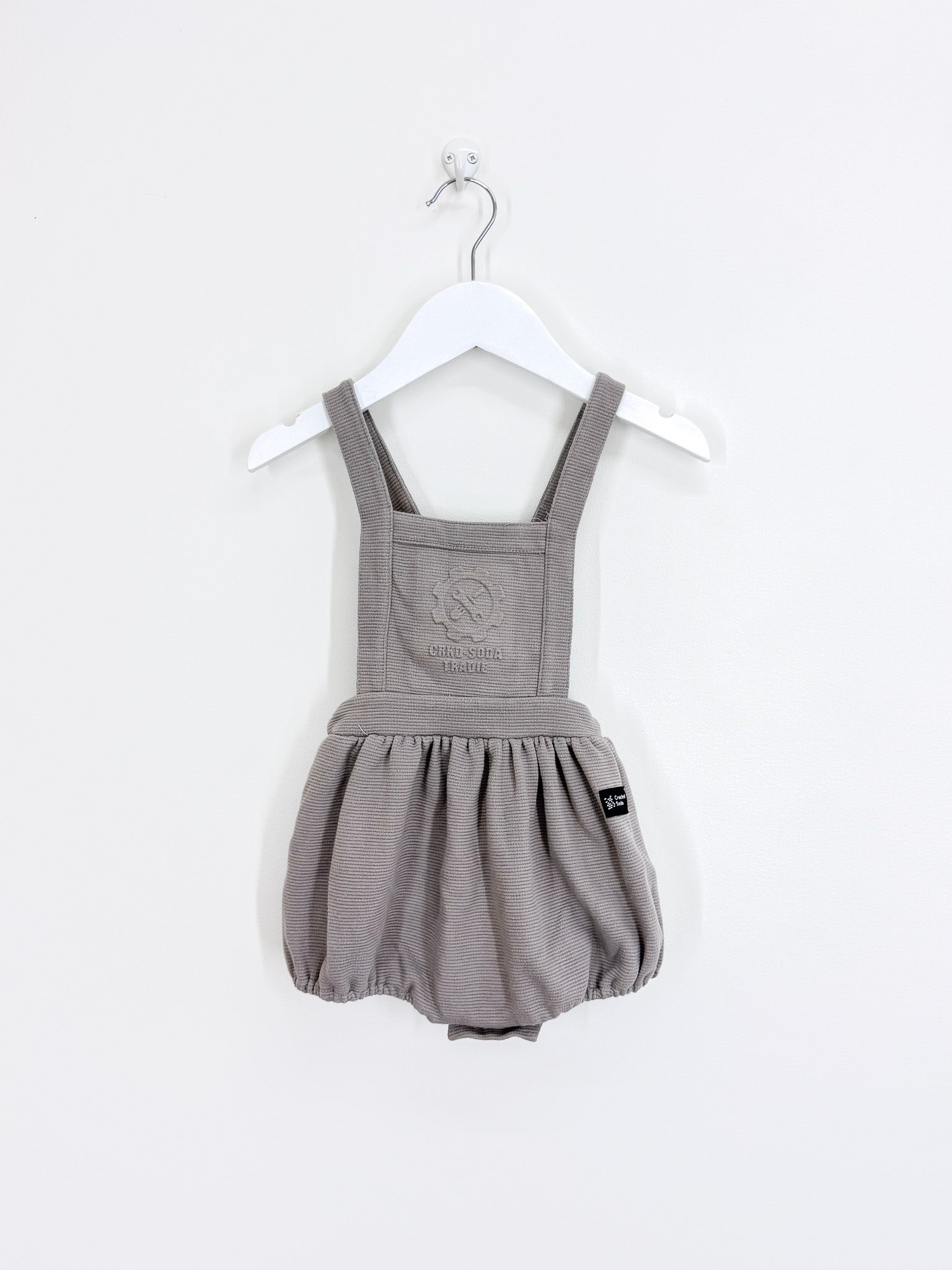 Cracked Soda little tradie summer romper (6-12m)