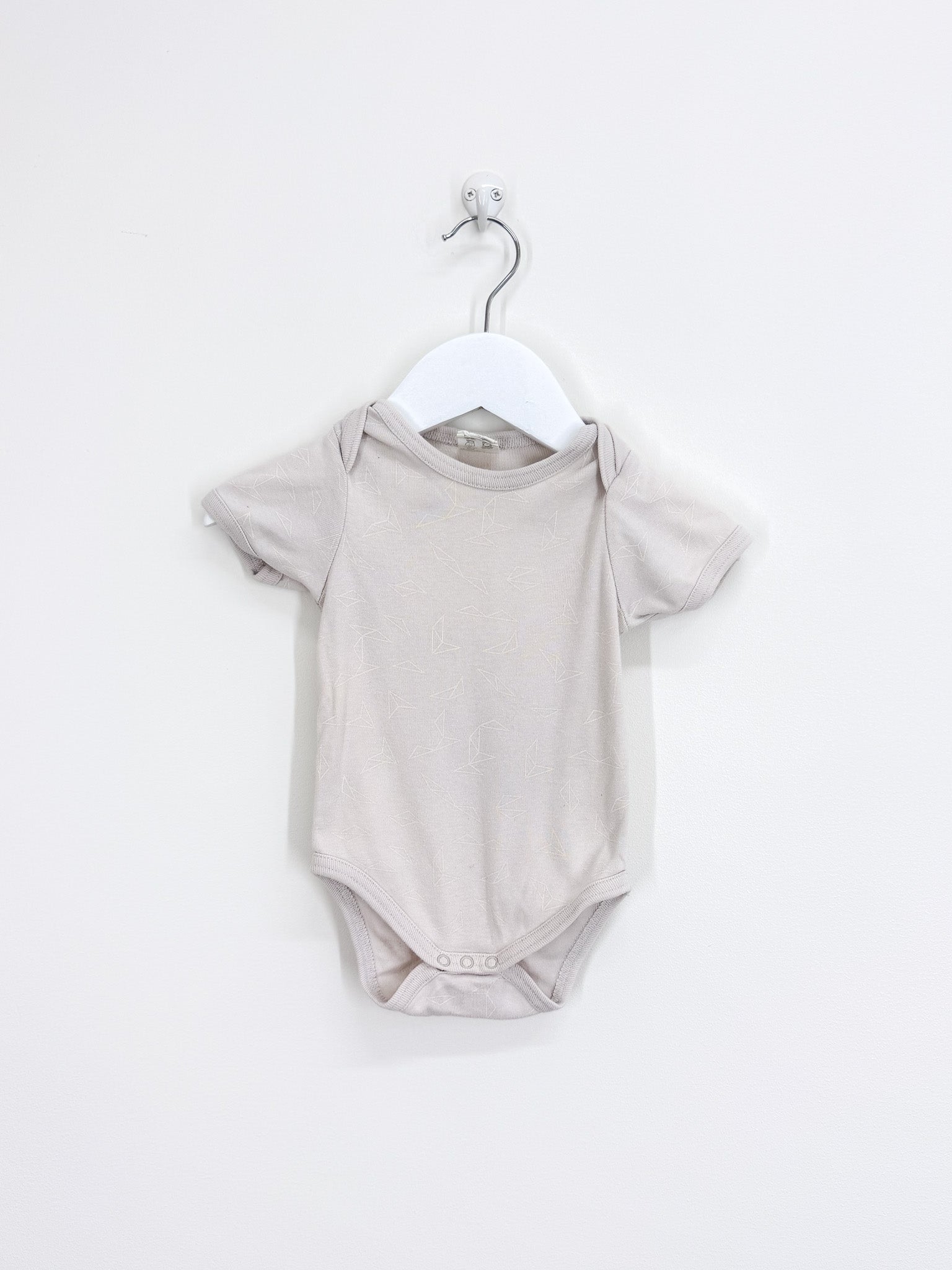Nature Baby organic bodysuit - geo print (3-6m)