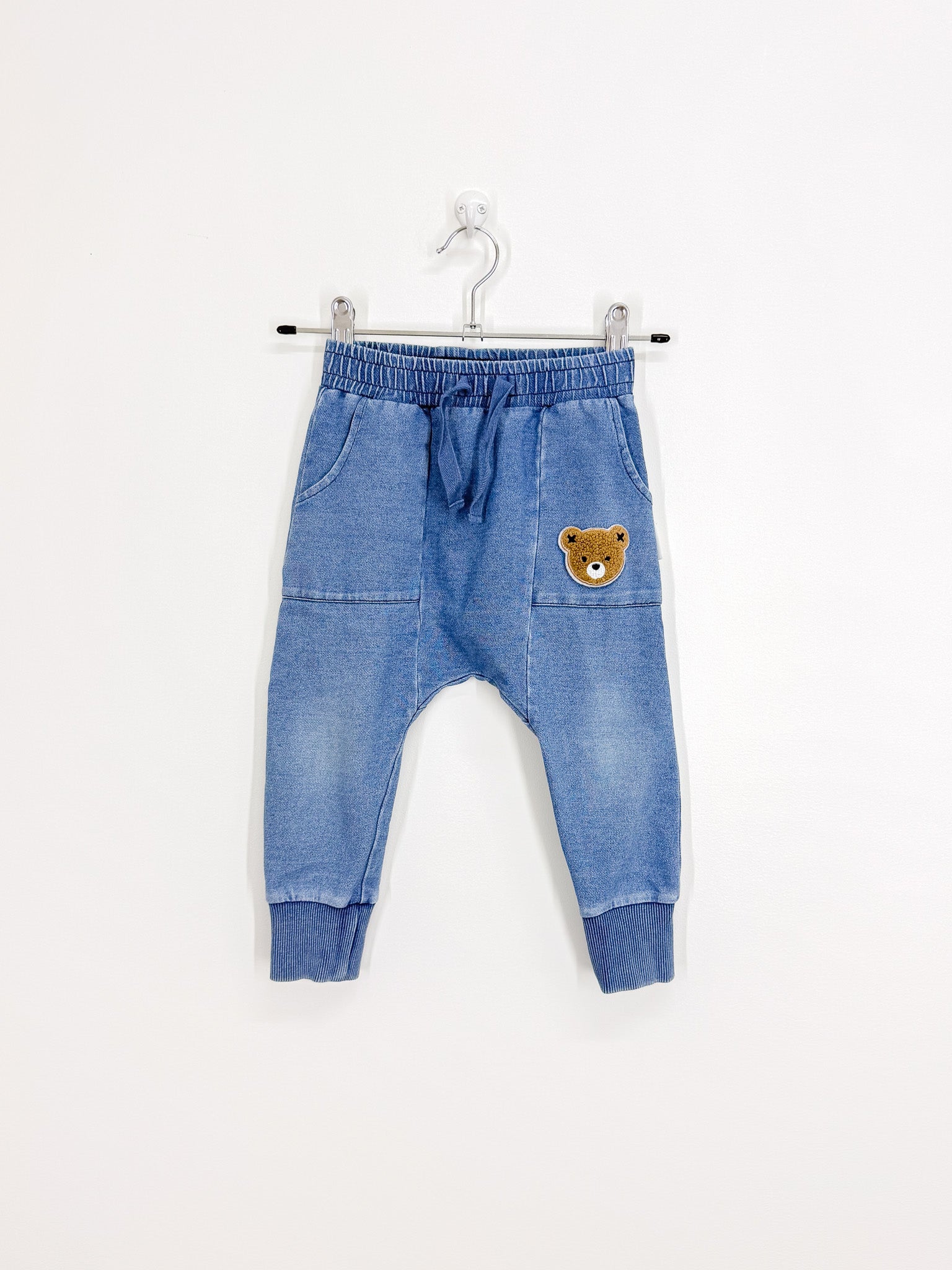 Hux denim drop crotch pants (3y)