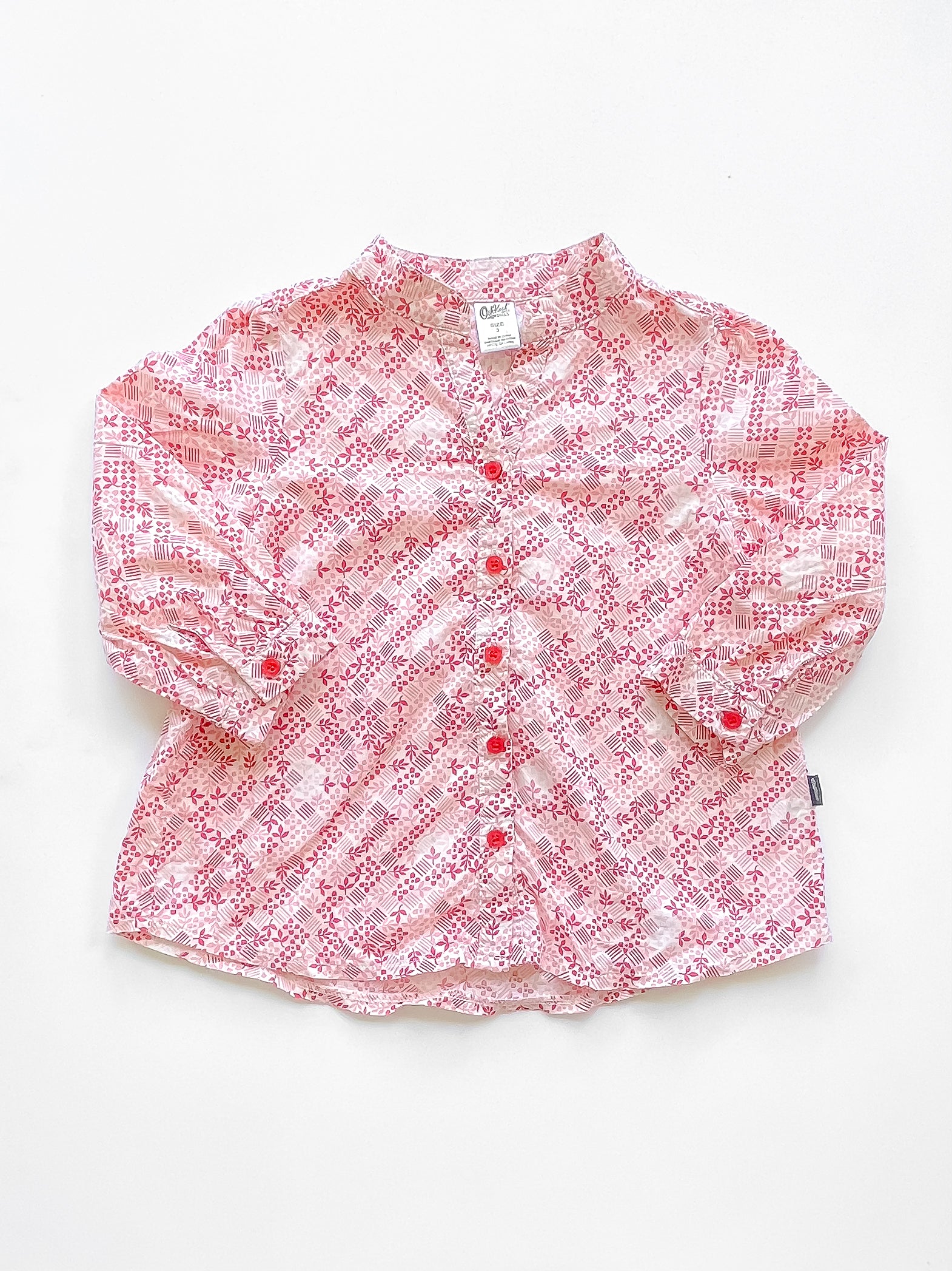 OshKosh floral blouse (3y)