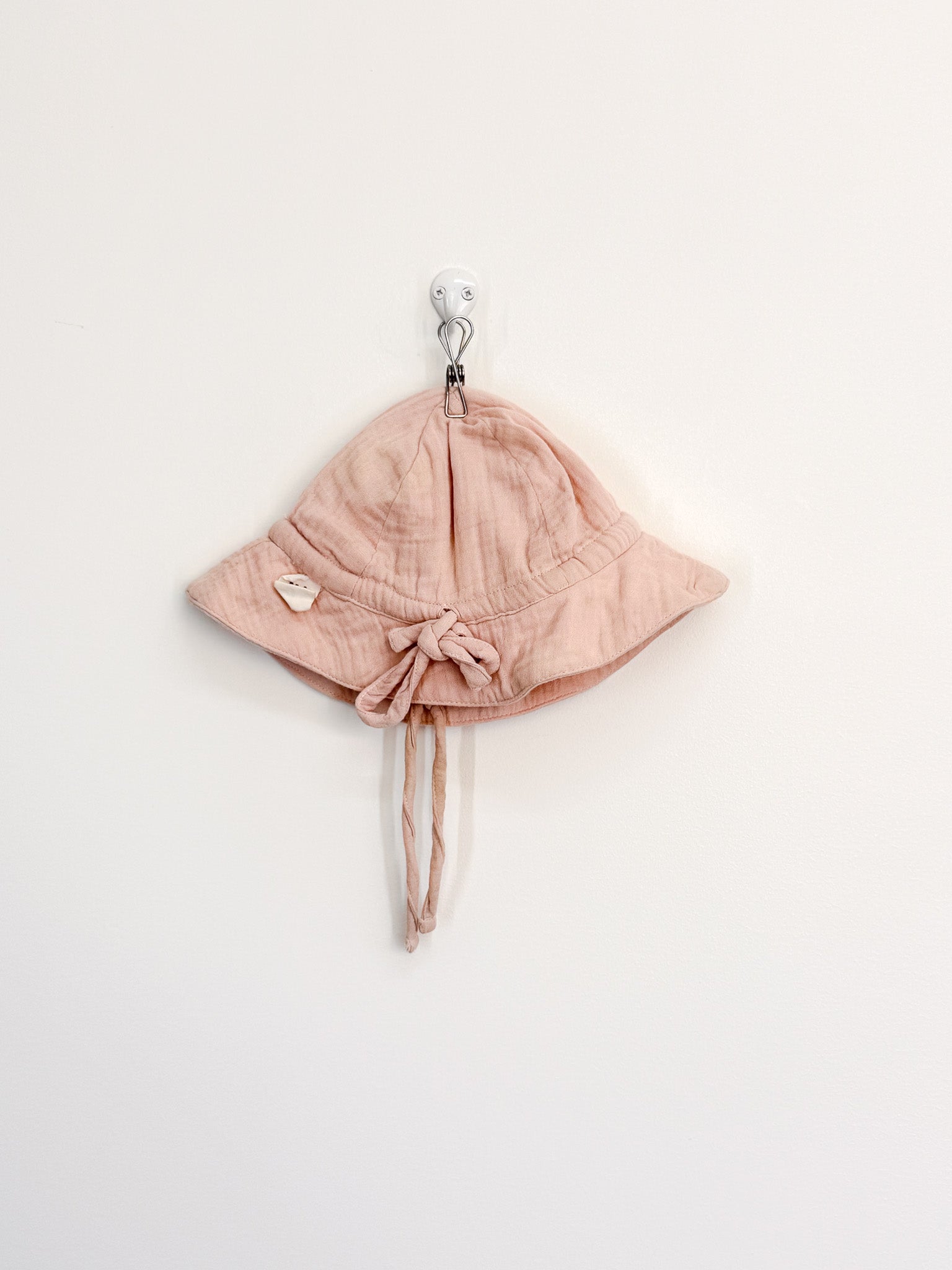 Nature Baby organic muslin sunhat (6m-2y)