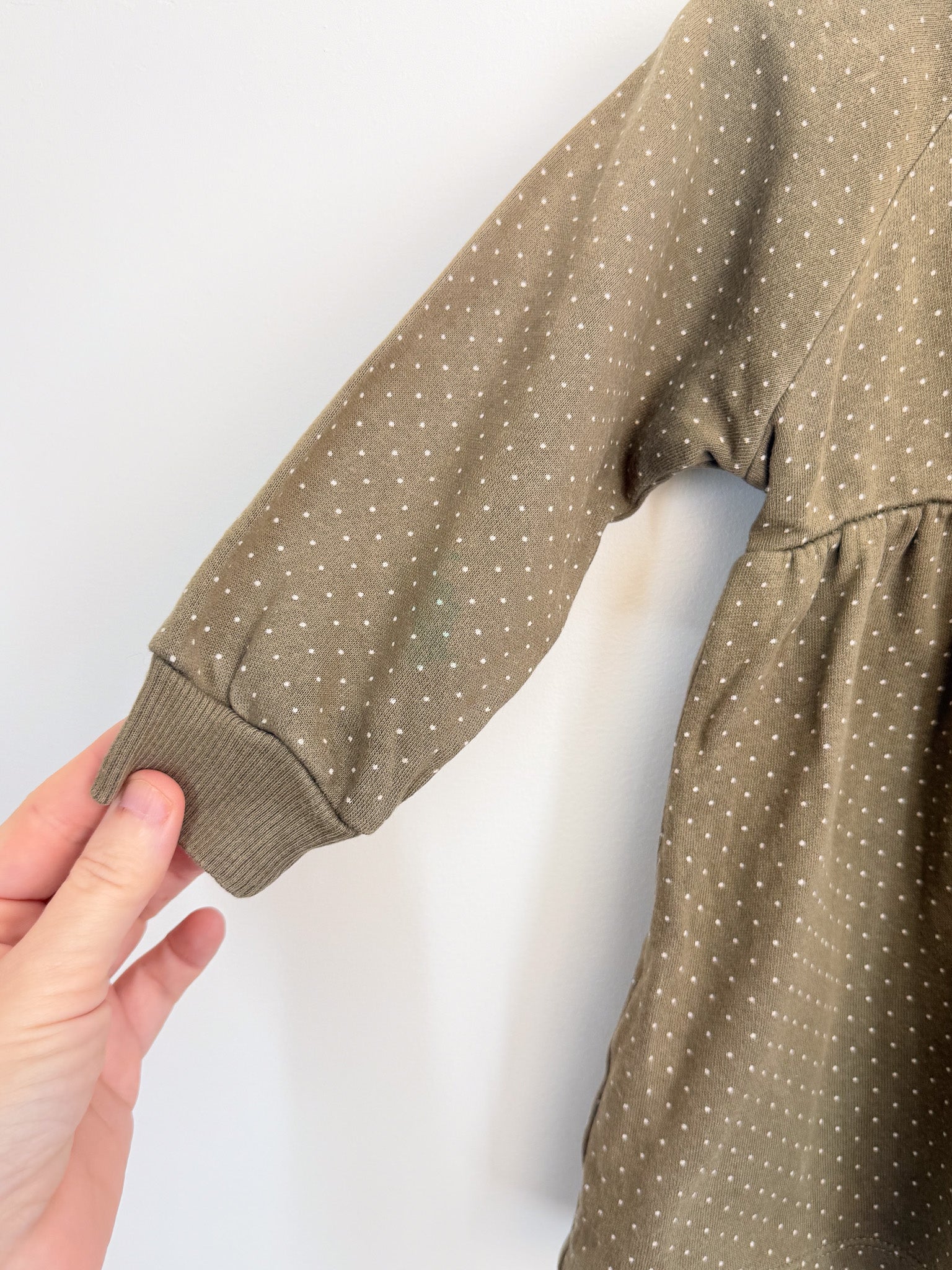 Nature Baby organic inés dress - seed mini dot (1y)