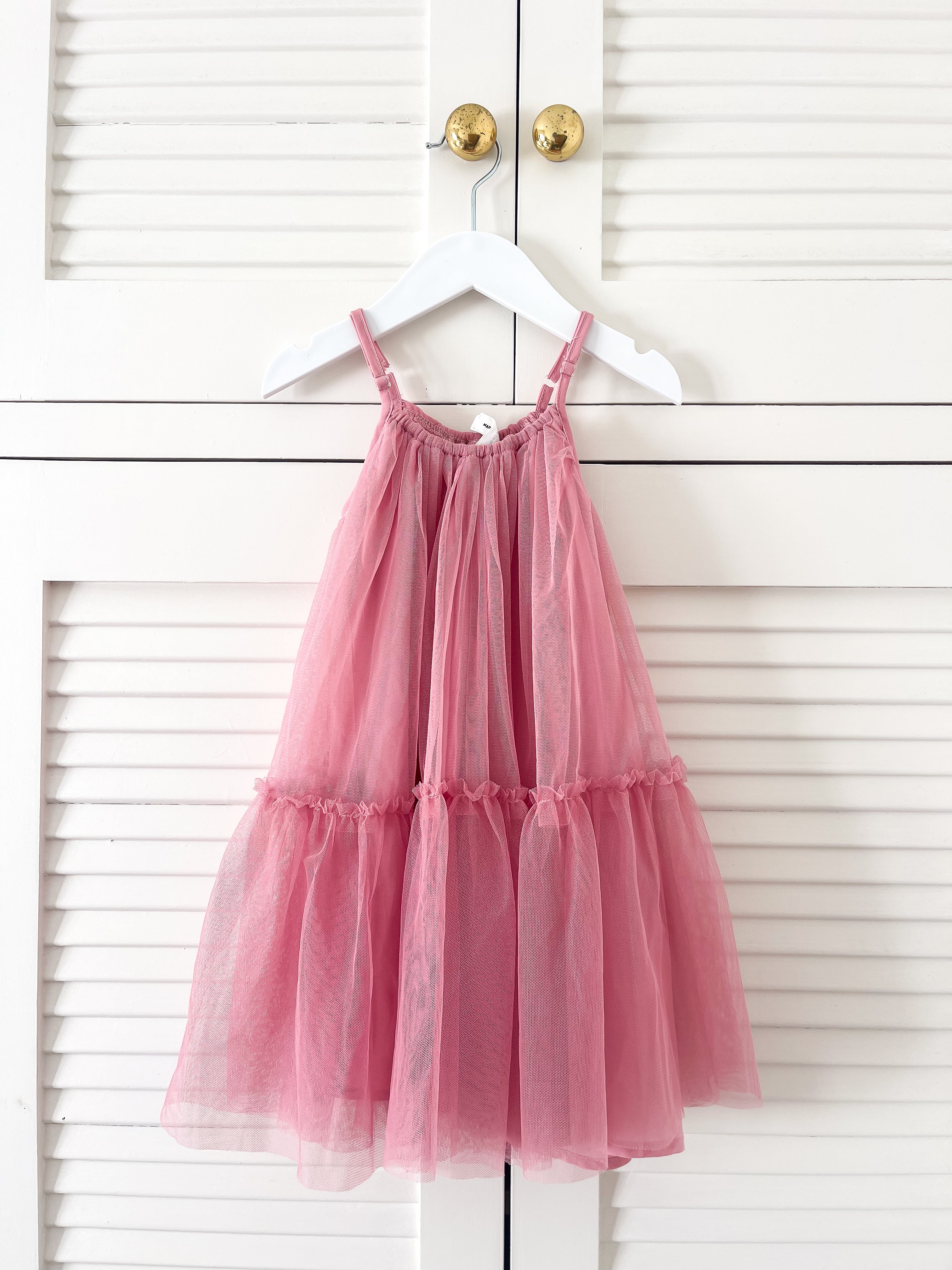 Cotton On Kids tiered tulle dress (1-2y)