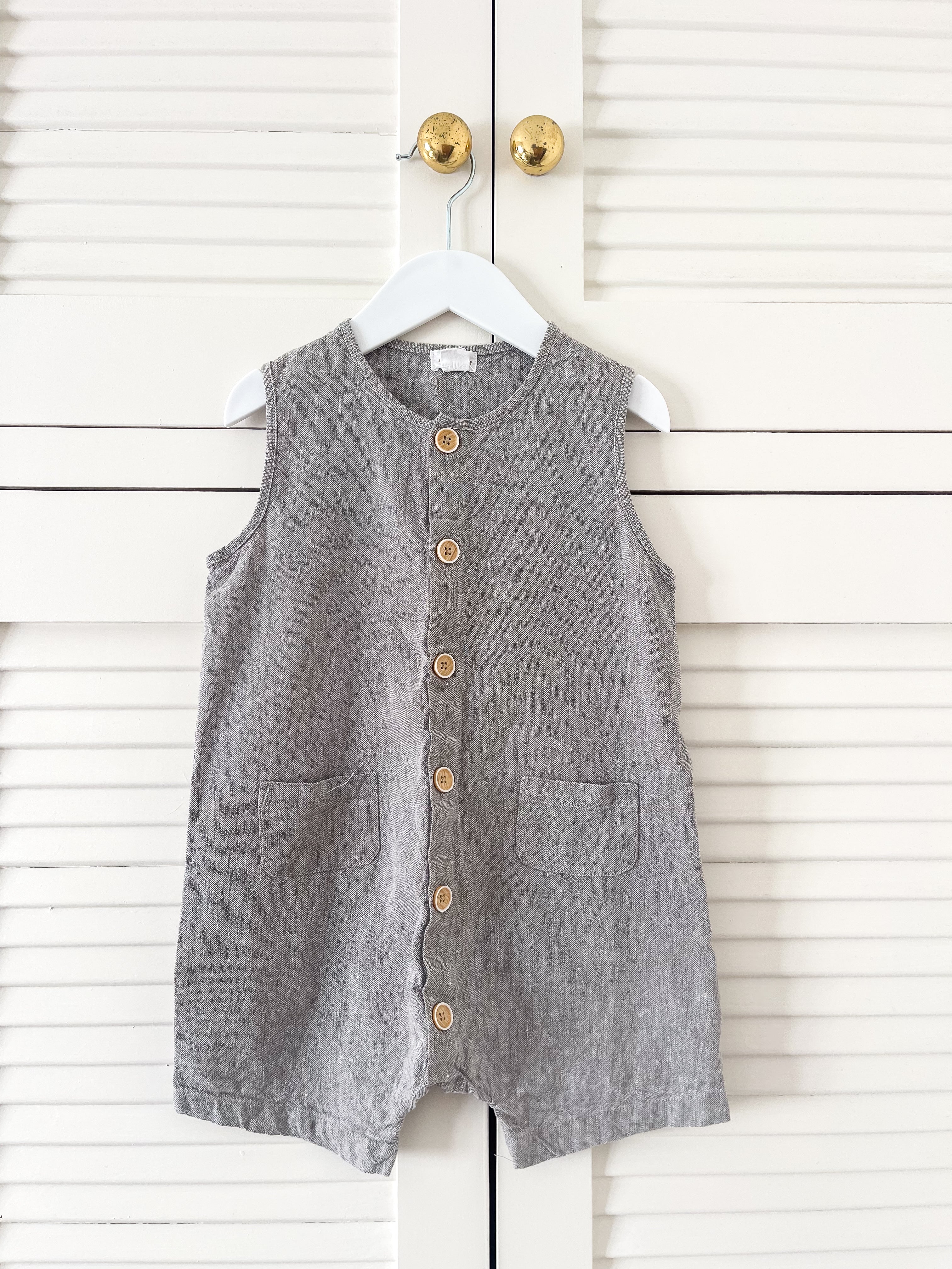 Jamie Kay linen romper (3y)