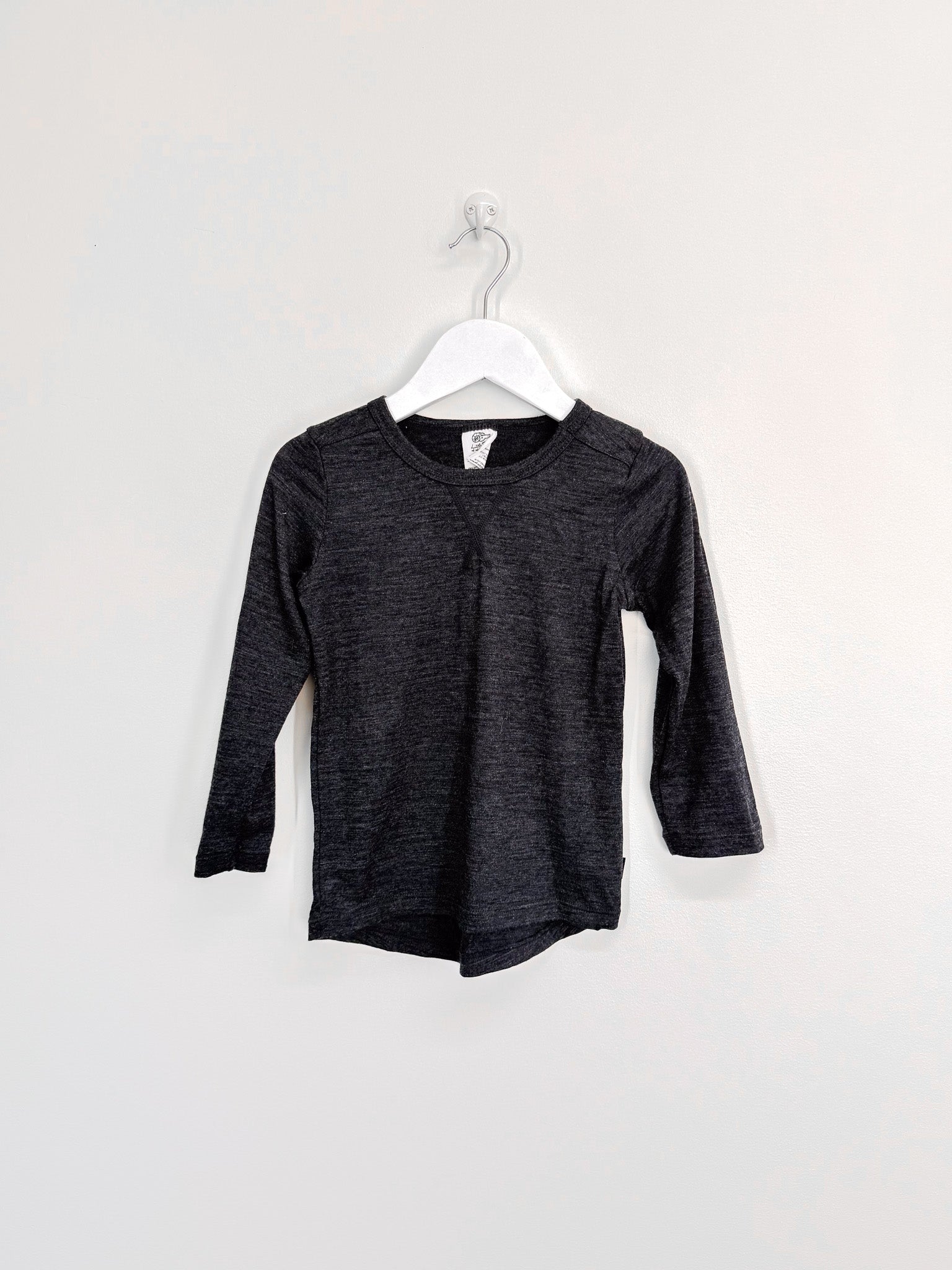 Little Flock Of Horrors merino wyatt long sleeve tee (2-3y)