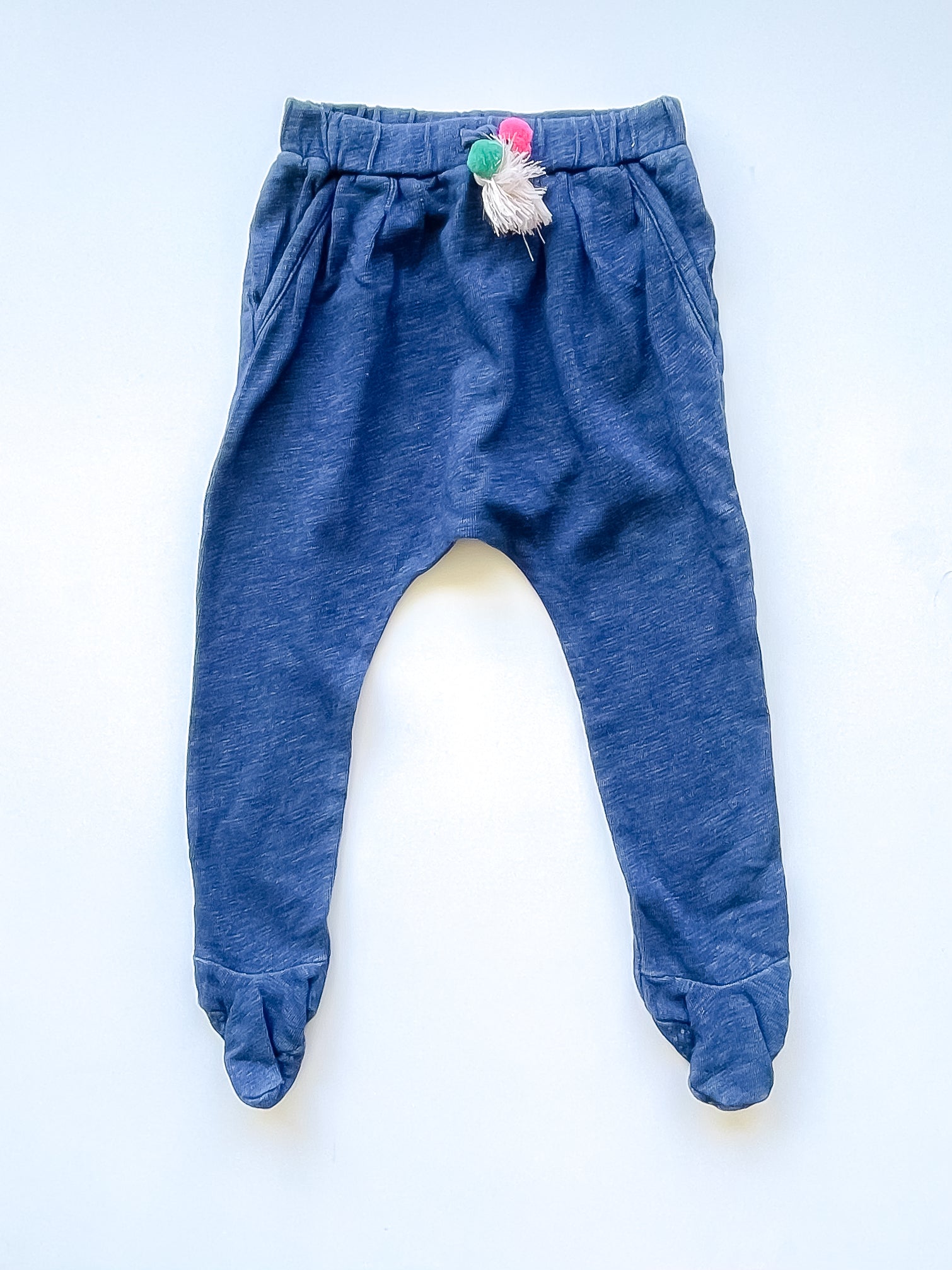 Cotton On Kids footed denim look track pants (18-24m)