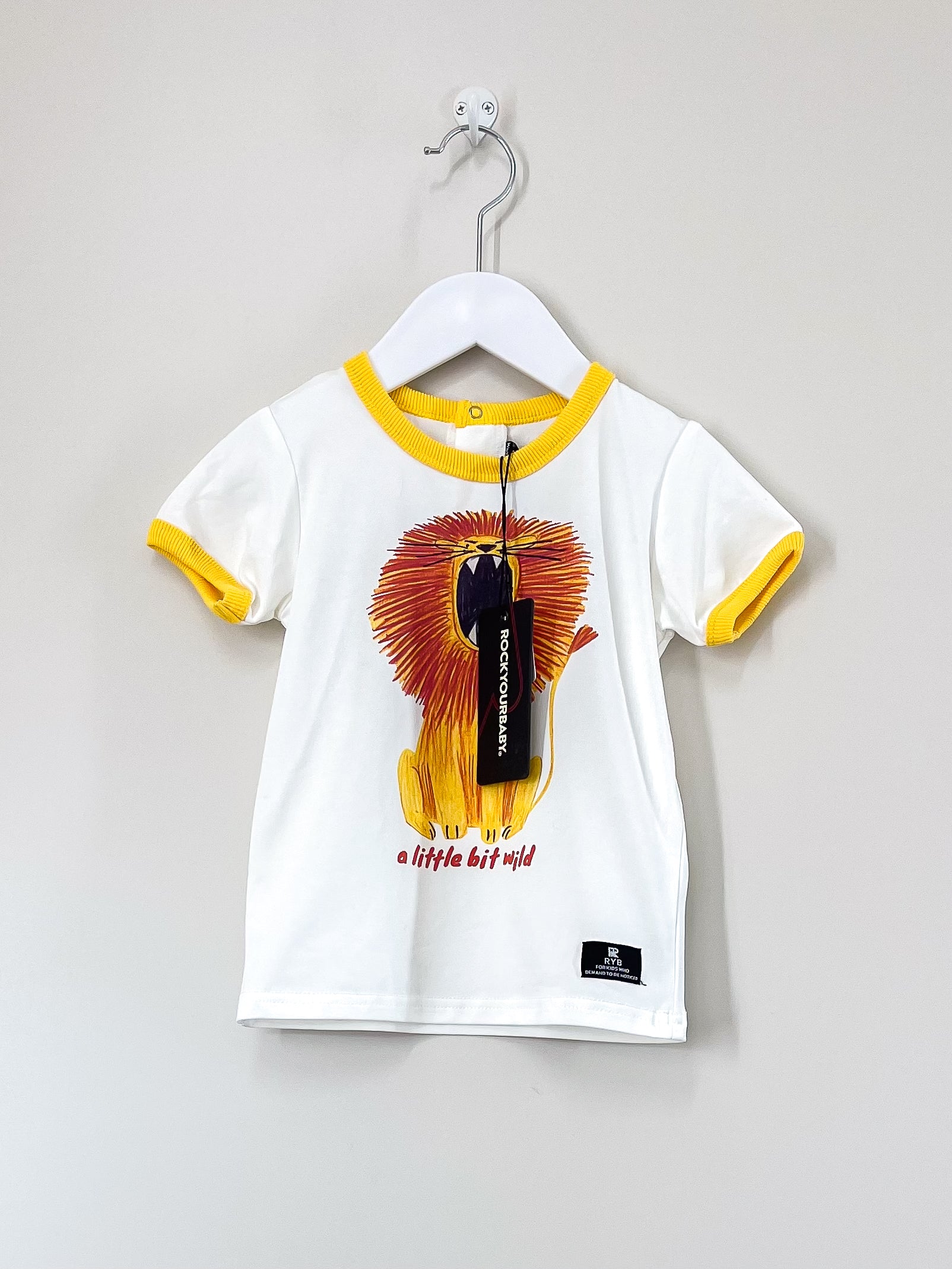 BNWT Rock Your Baby little bit wild tee (18-24m)
