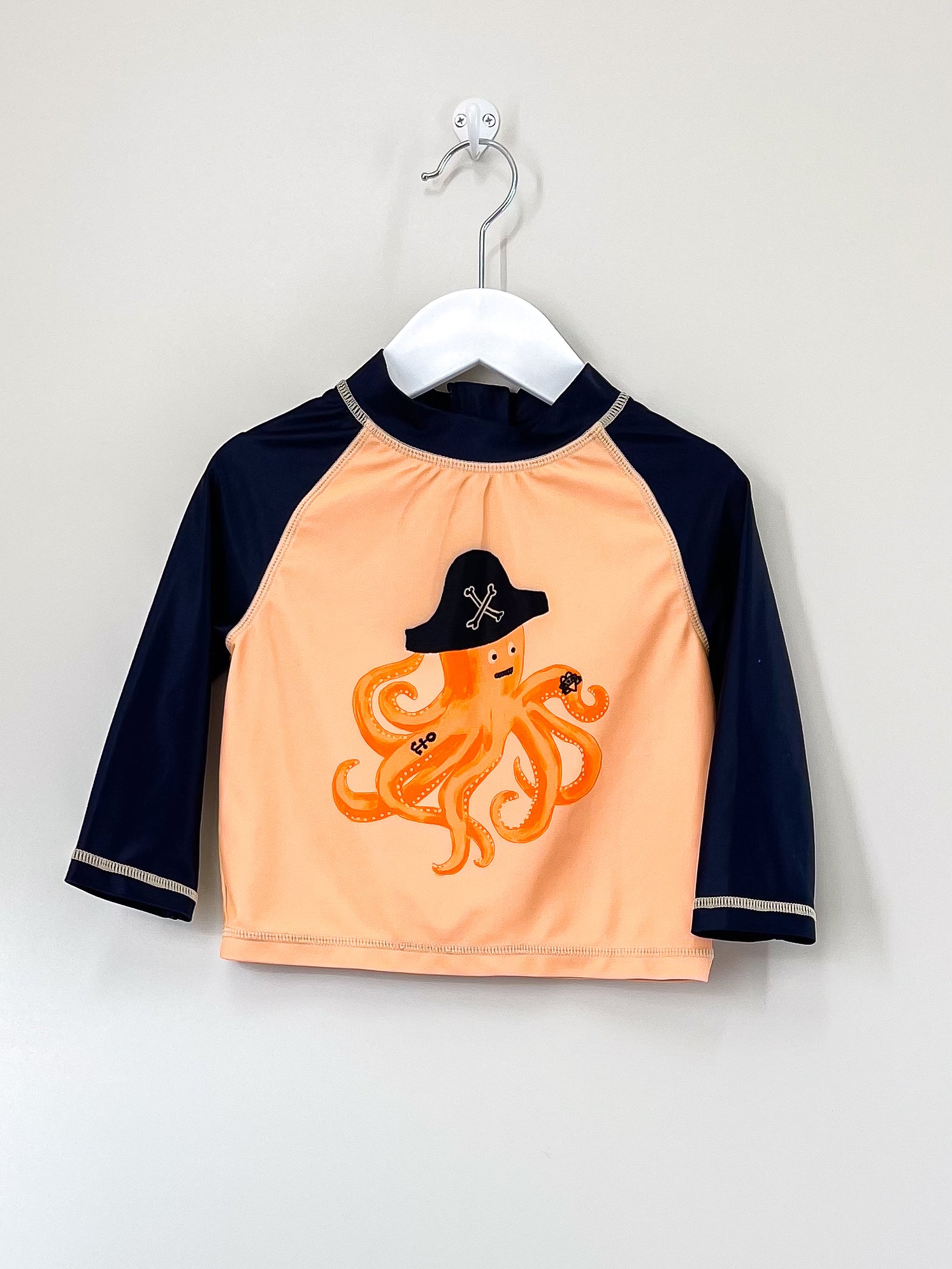 Minti octopus swim rash vest (1y)