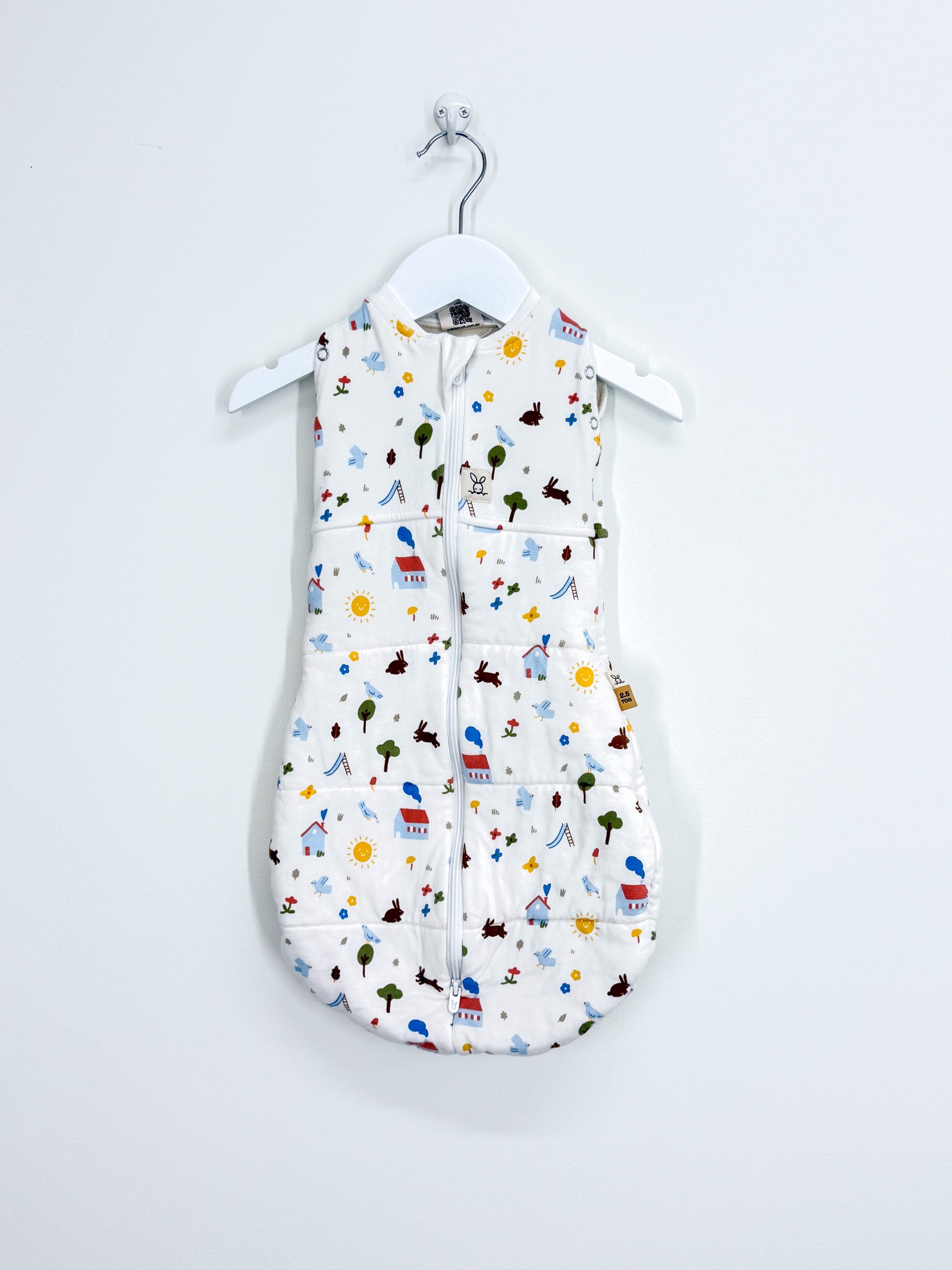 Ergopouch organic cocoon swaddle bag 2.5 tog - daydream (0-3m)