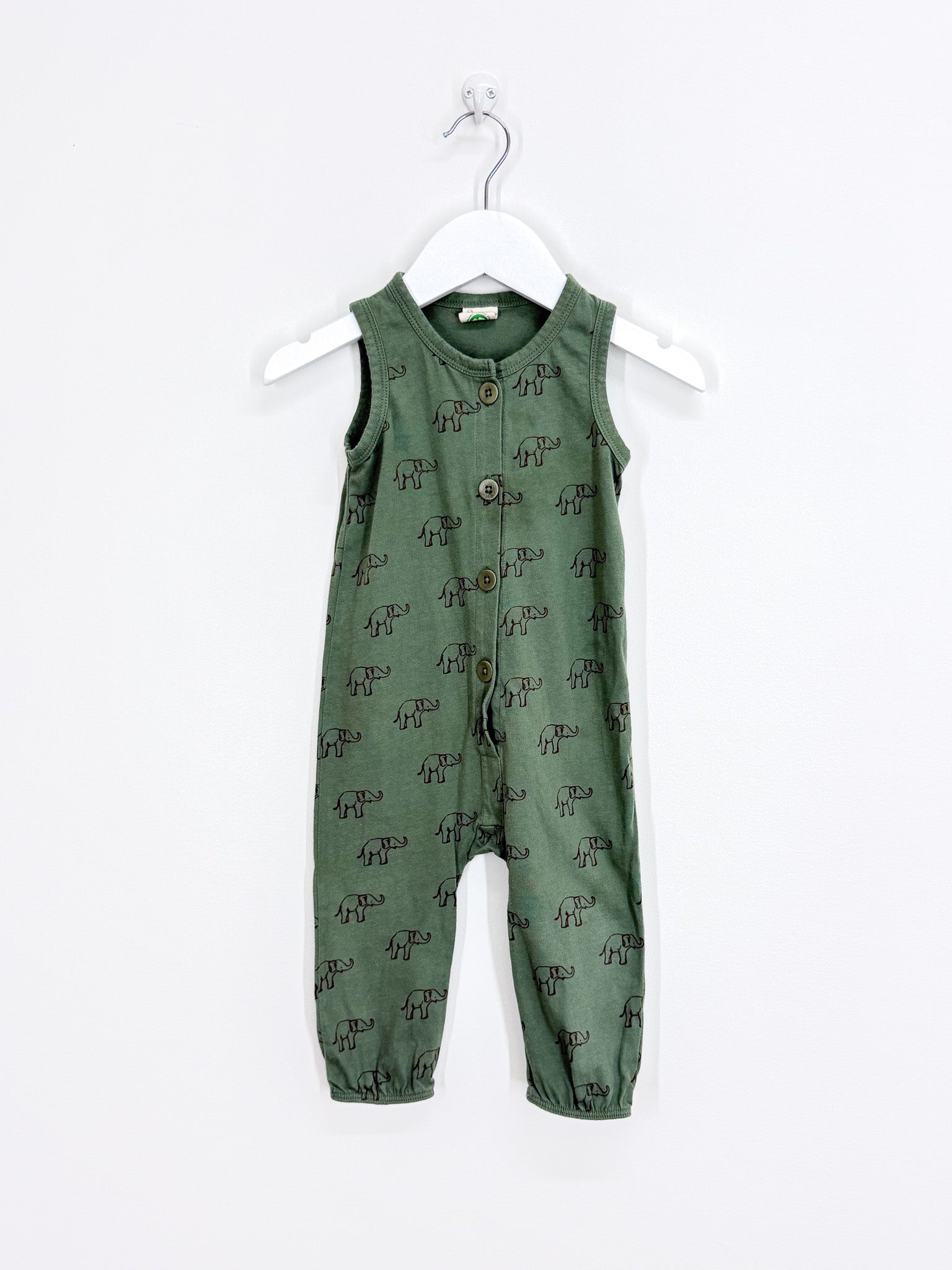 Nature Baby organic august suit - elephant sprout (6-12m)