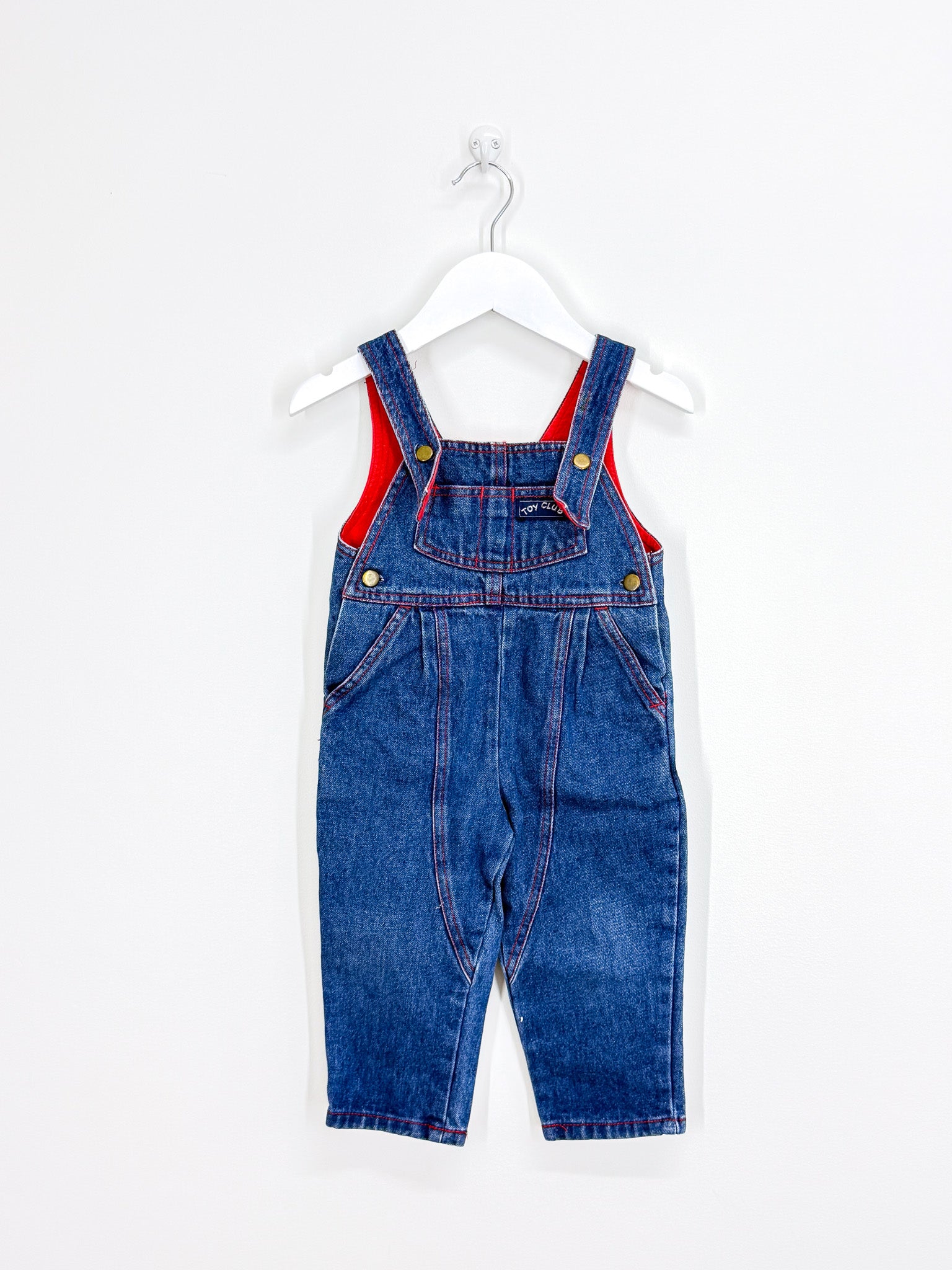 Vintage Mothercare denim overalls (6-12m)