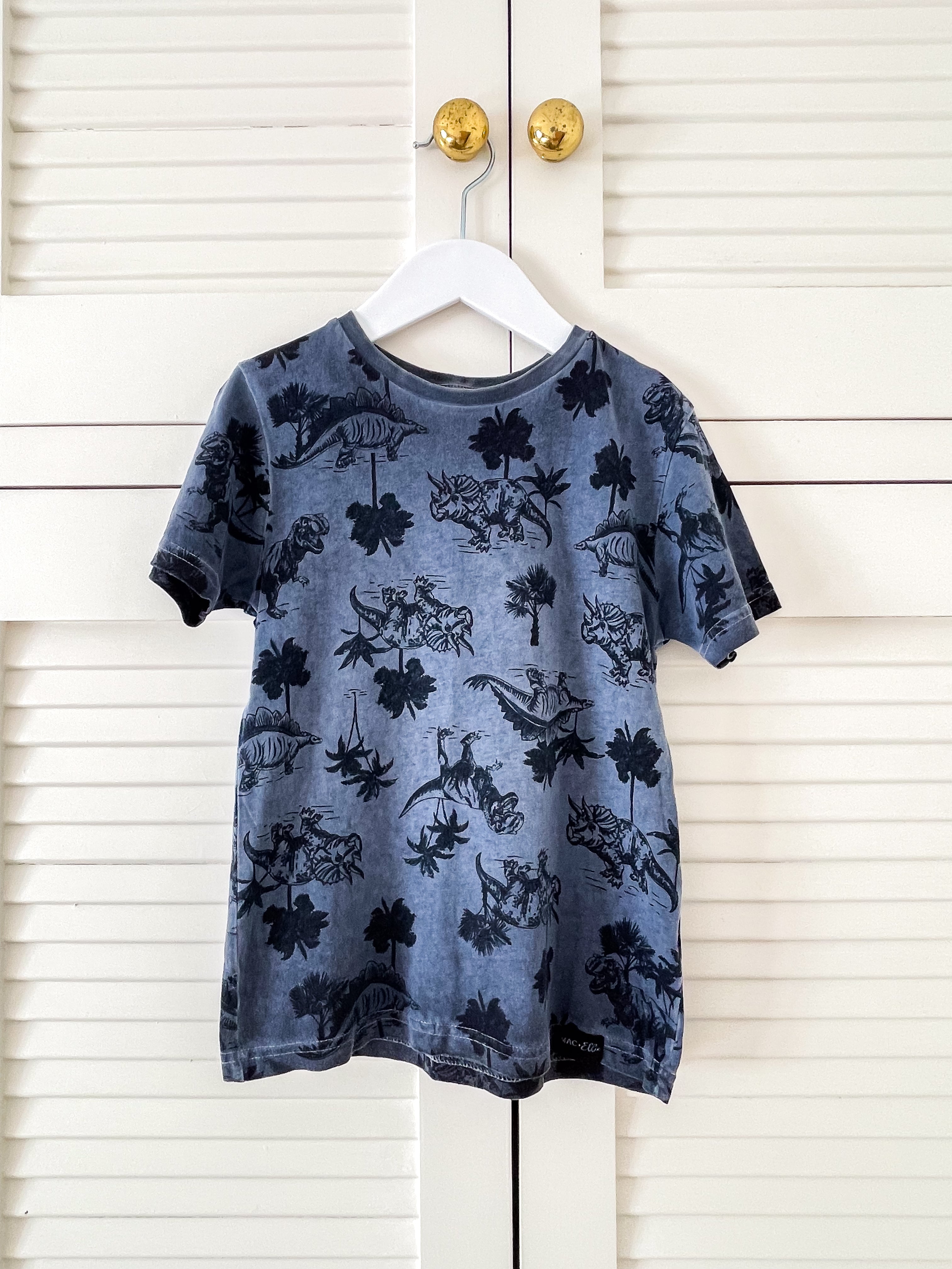 Mac & Ellie dino tee (5y)