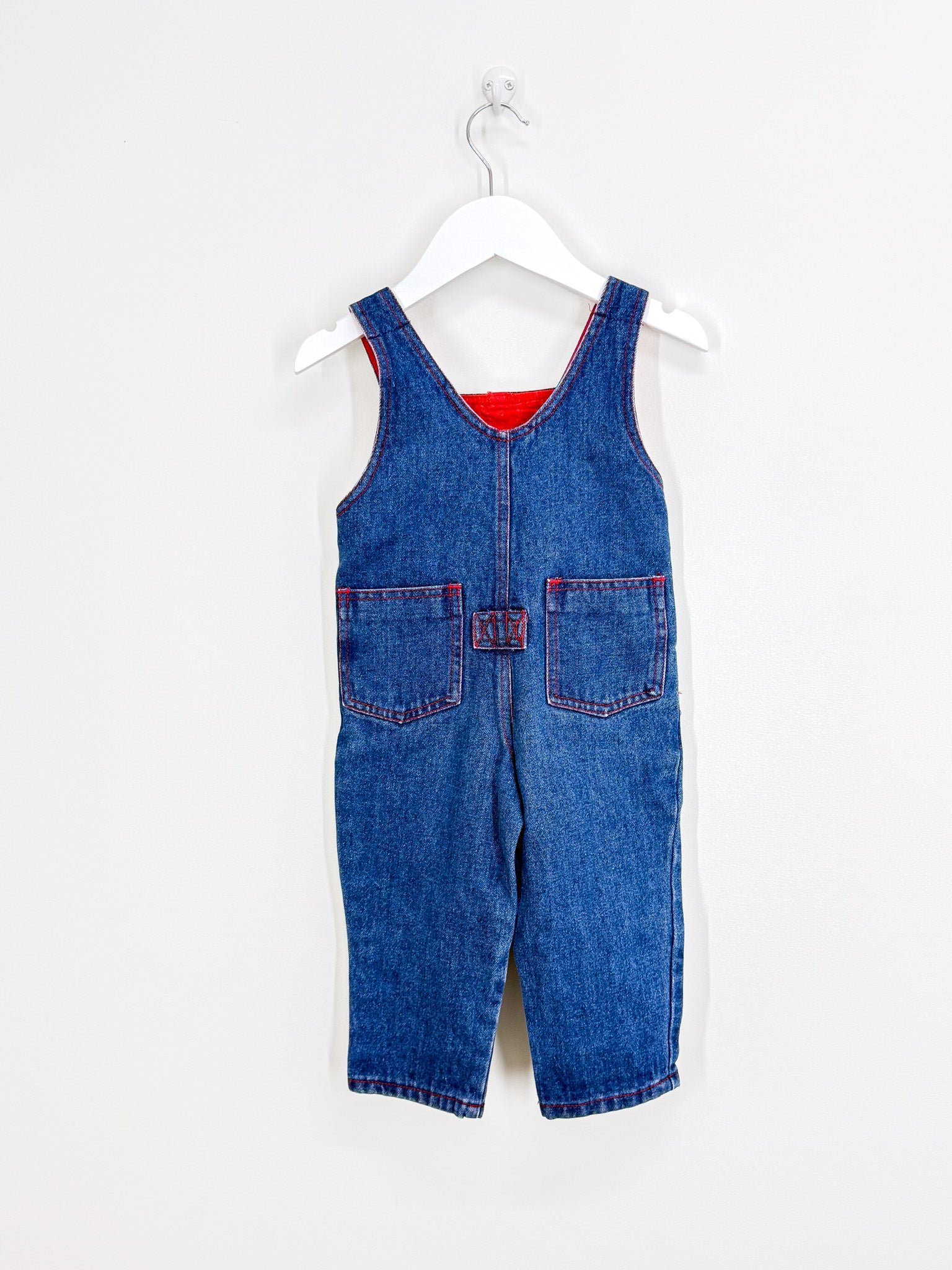 Vintage Mothercare denim overalls (6-12m)