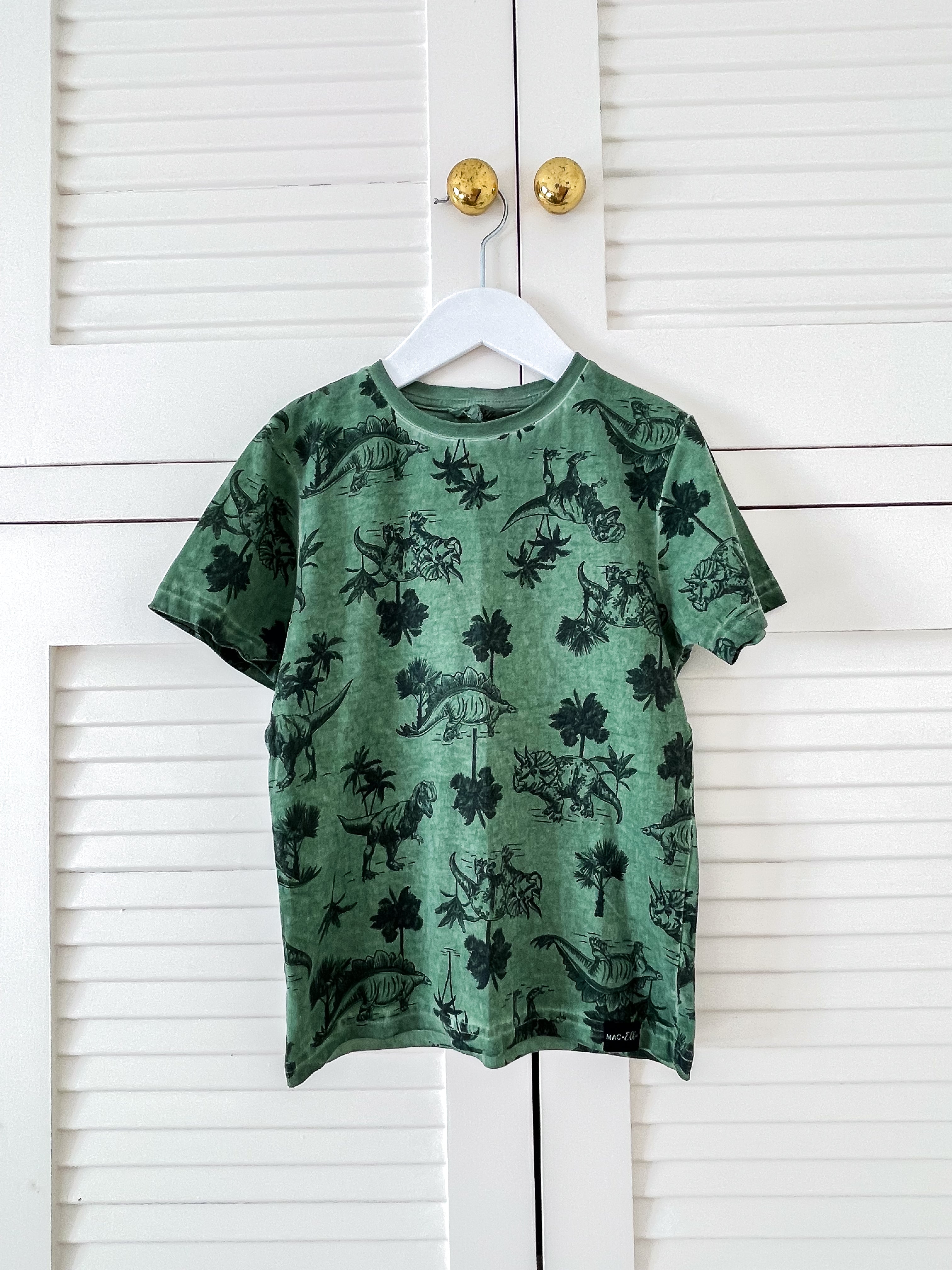 Mac & Ellie dino tee (5y)