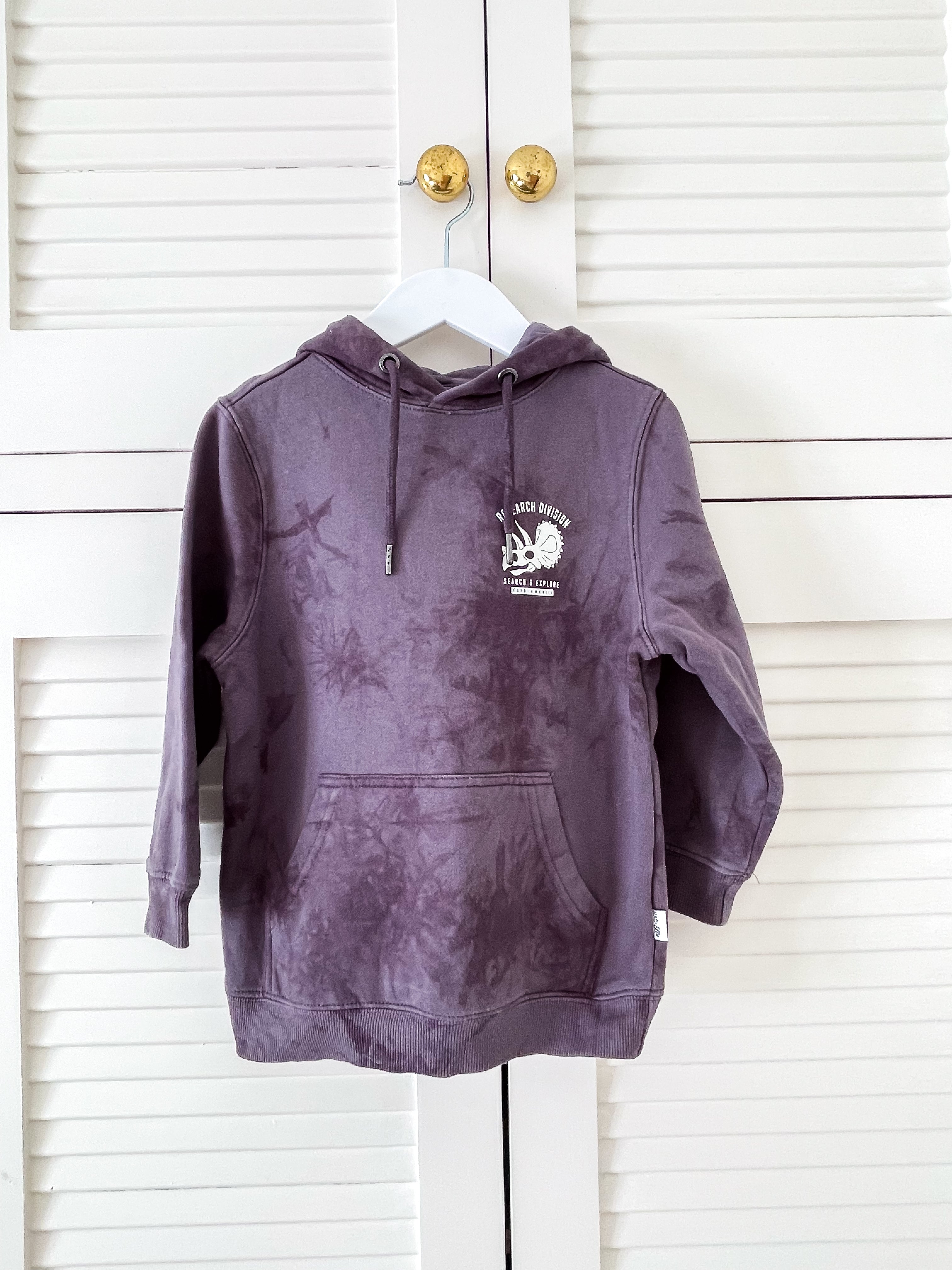 Mac & Ellie dino hoodie (5y)