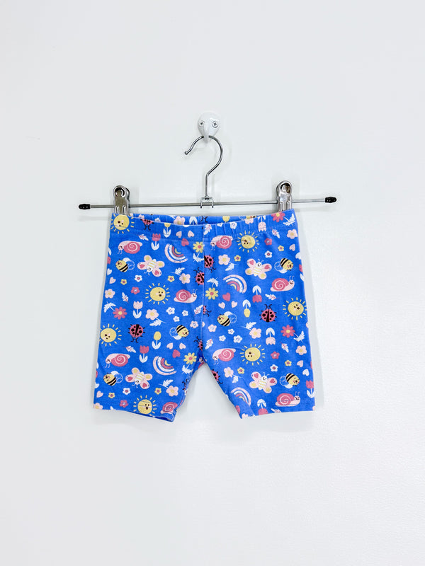 Teeny Weeny garden bug bike shorts (18-24m)