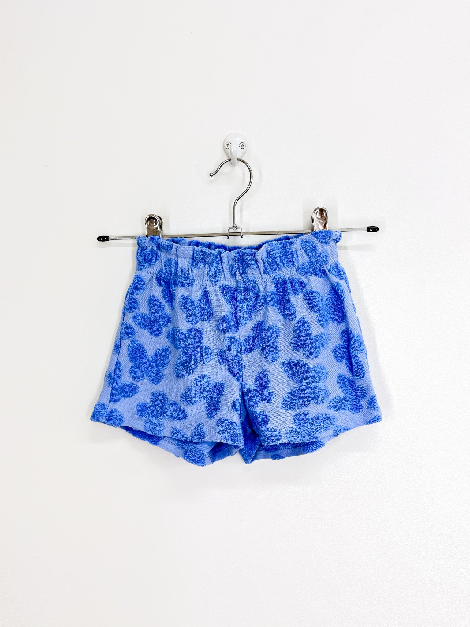 Teeny Weeny terry butterfly shorts (12-18m)