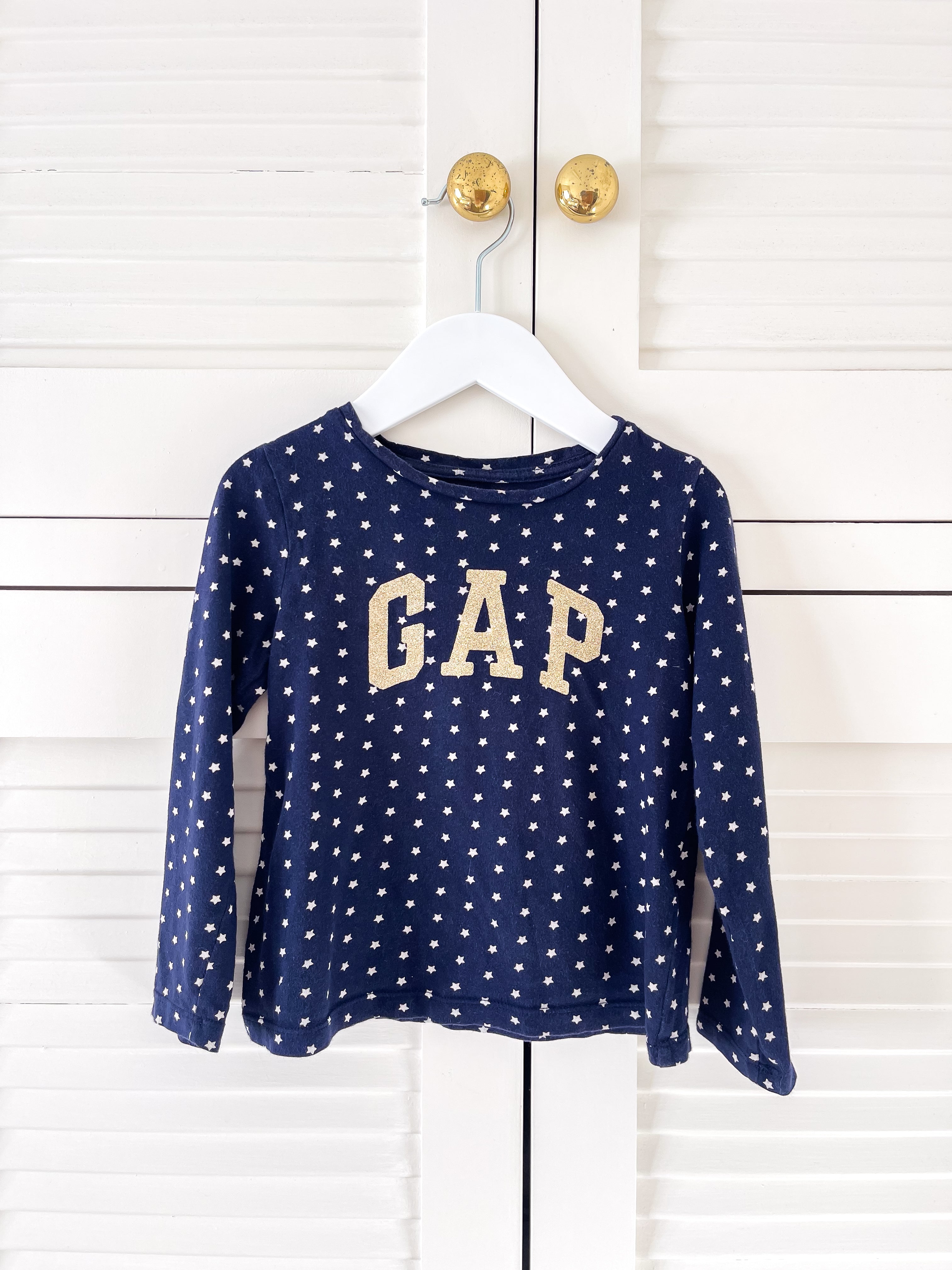 Gap long sleeve star tee (4y)
