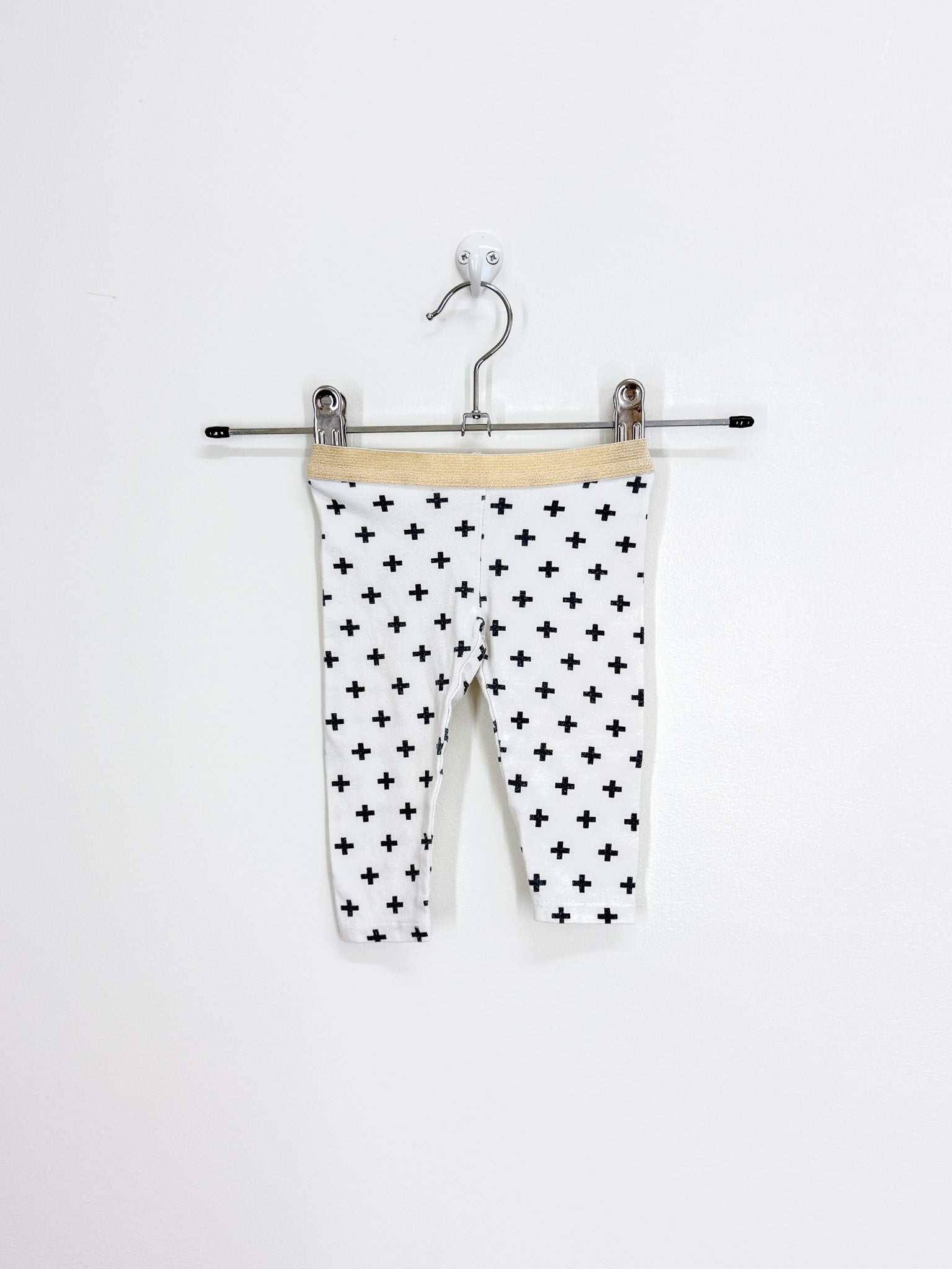 Country Road leggings - crosses (0-3m)