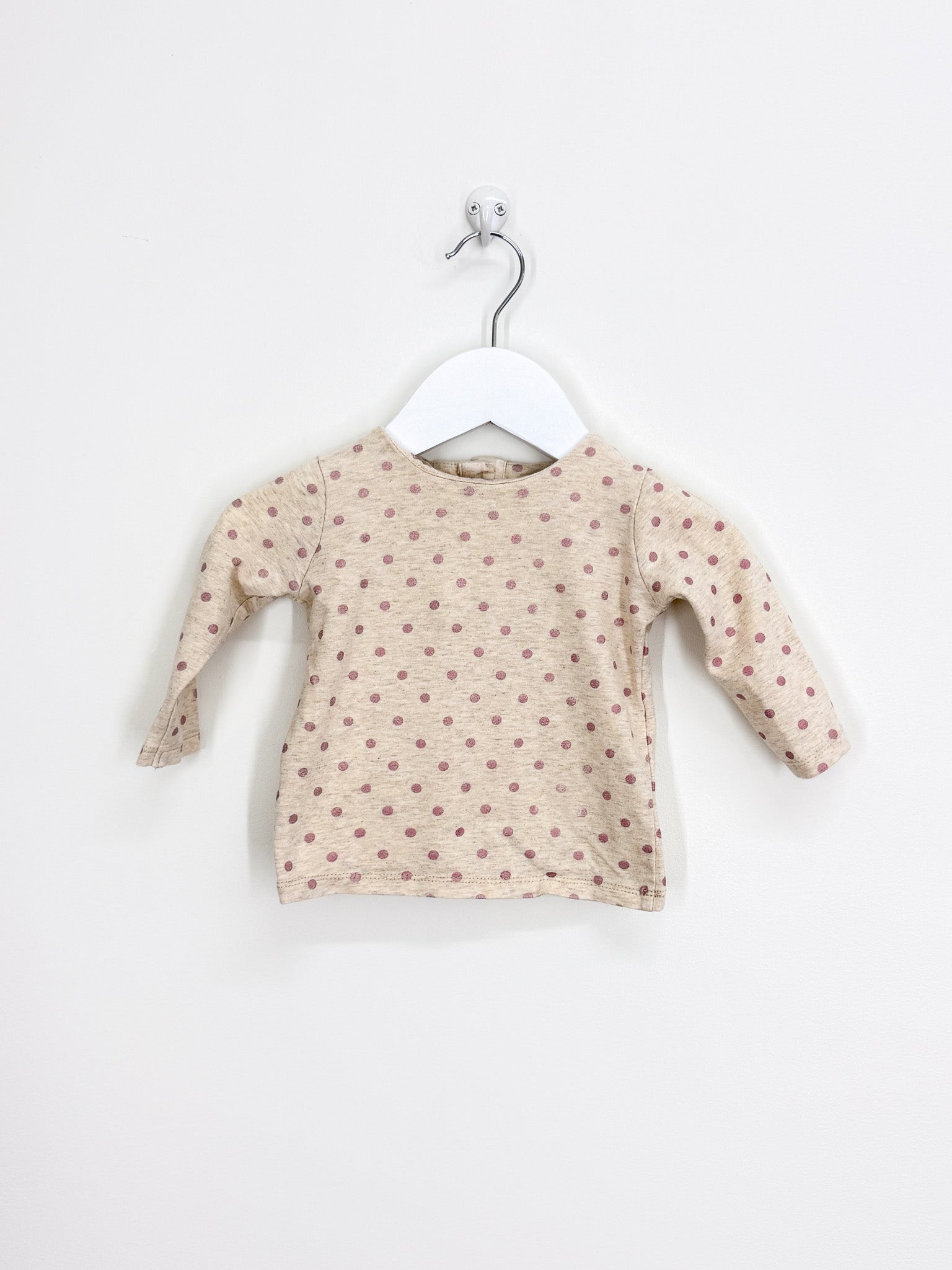 Seed long sleeve spot tee (3-6m)
