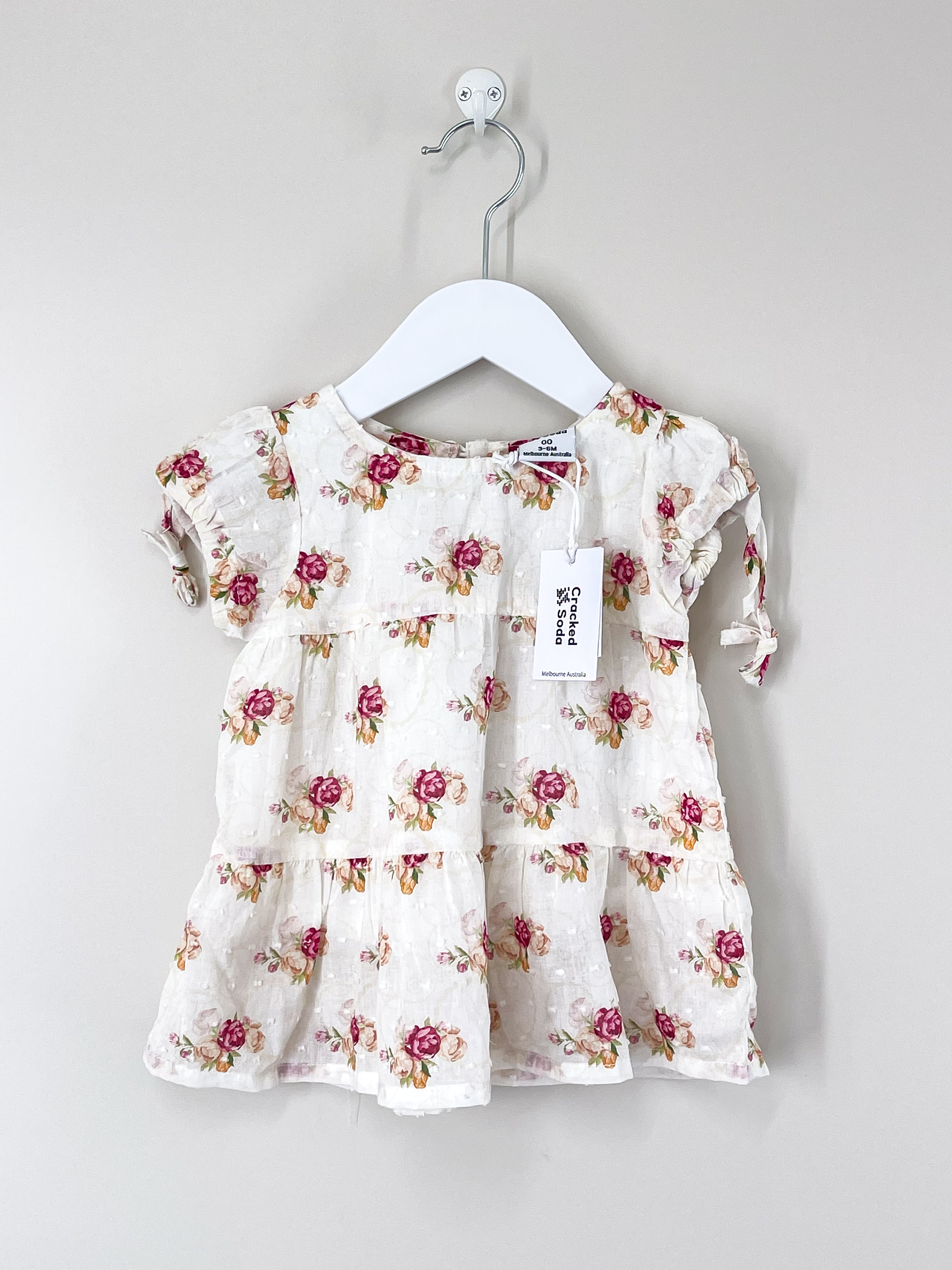 BNWT Cracked Soda rhiannon babydoll dress (3-6m)