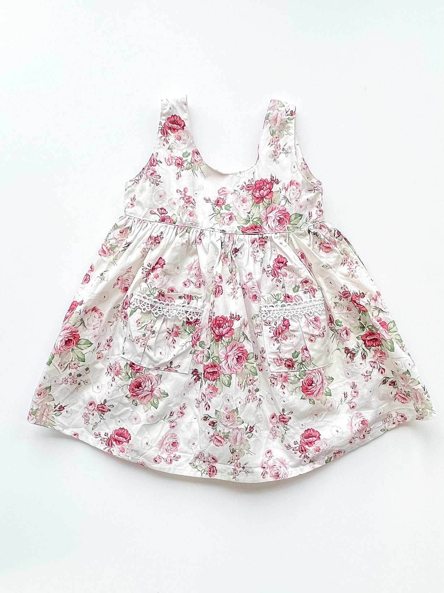 La Sienna floral dress (3-6m)