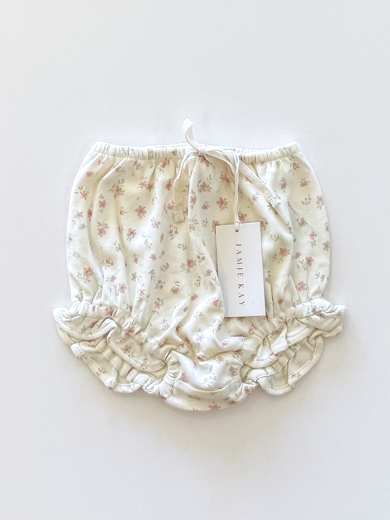 BNWT Jamie Kay organic bloomers - goldie egret (1y)