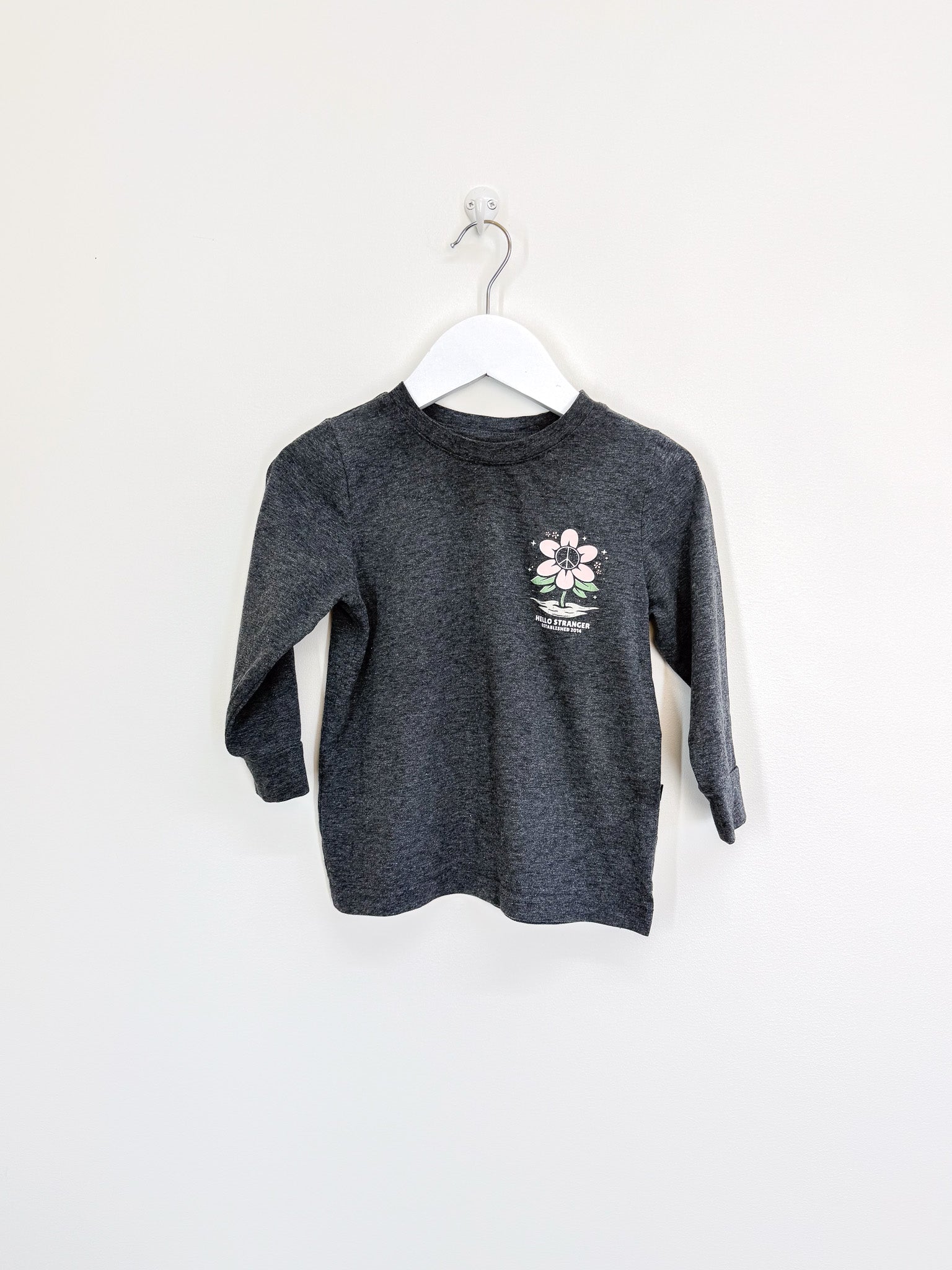 Hello Stranger daisy long sleeve tee (2y)