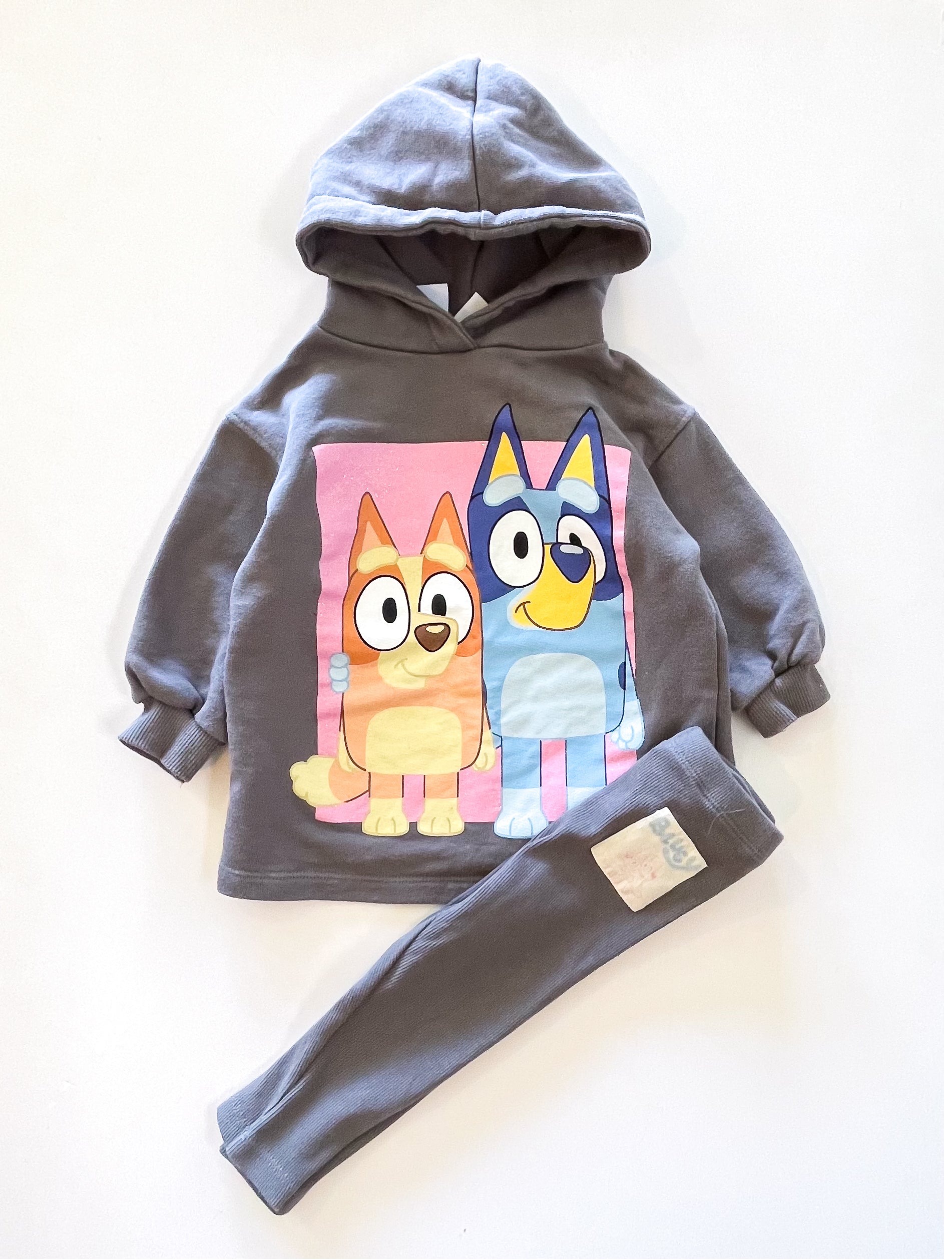 Zara x Blue hoodie & leggings set (9-12m)