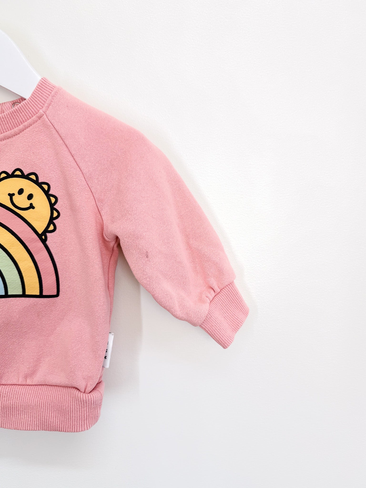 Hux organic sunrise sweatshirt (6-12m)