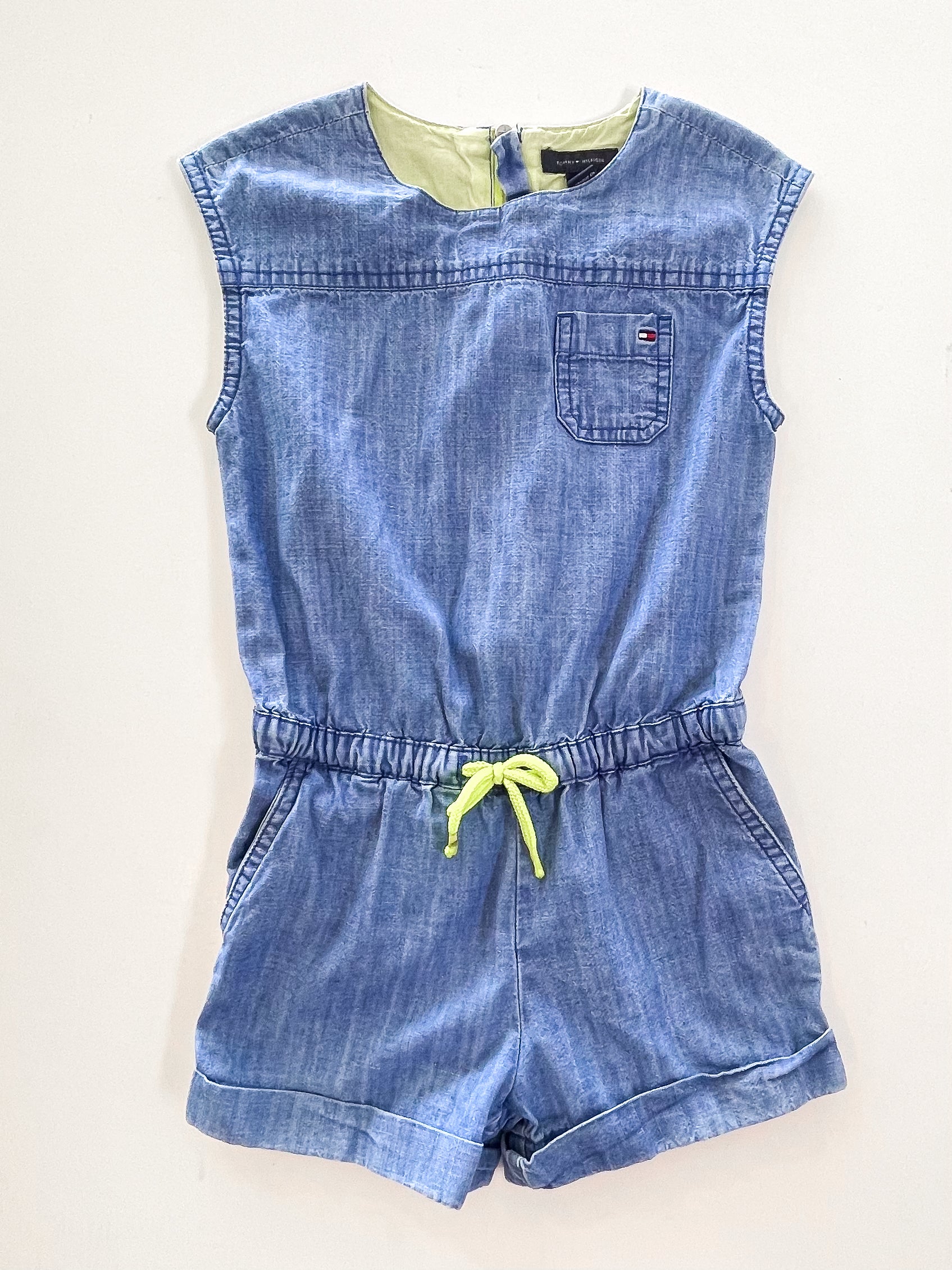 Tommy Hilfiger chambray playsuit (3y)