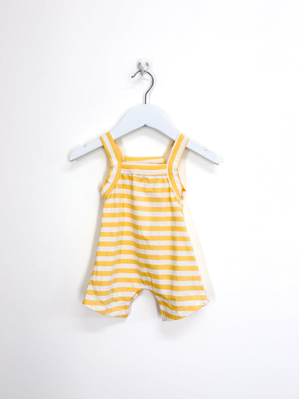 The Loved Ones sleeveless stripe romper (6-12m)