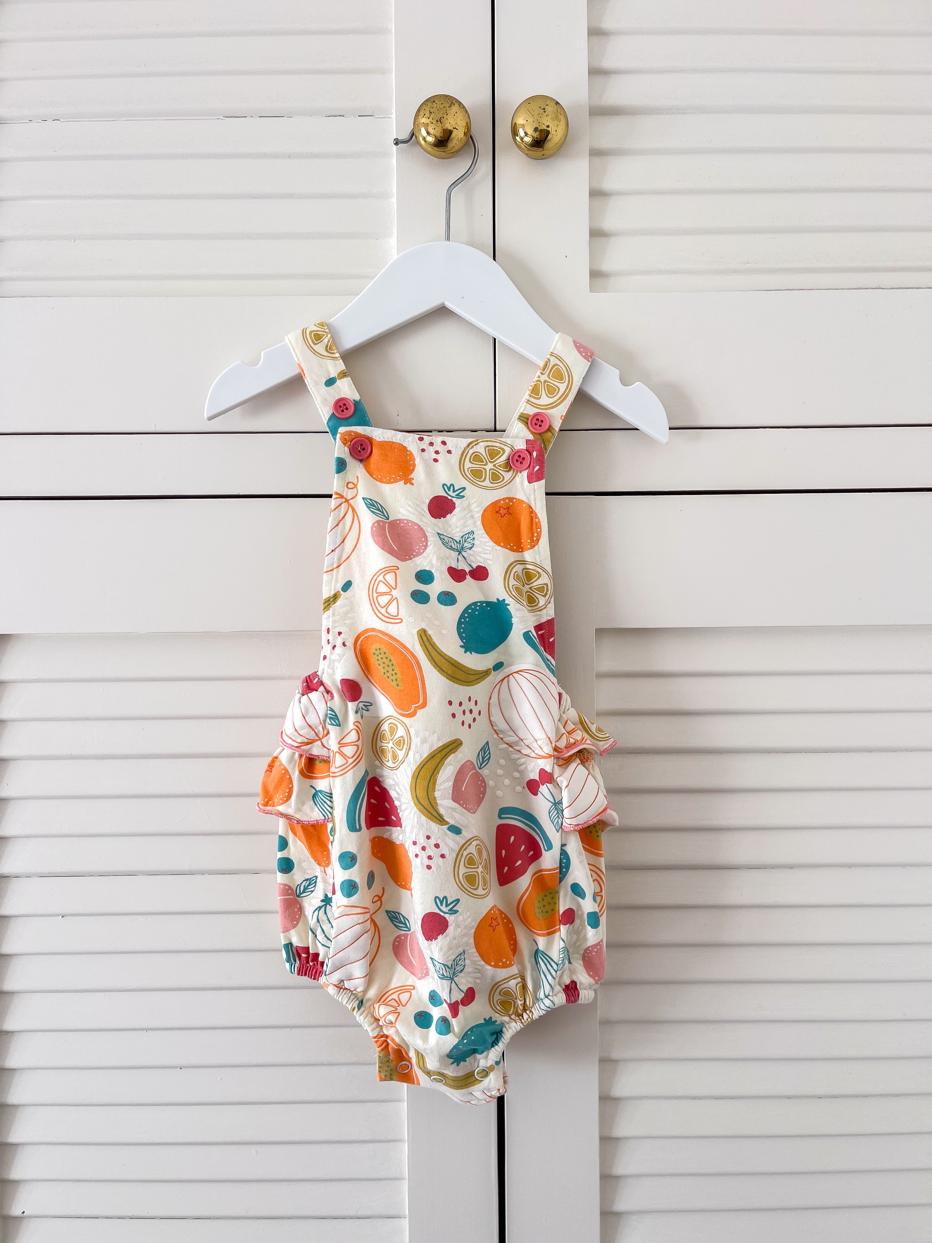 Teeny Weeny fruity playsuit (18-24m)