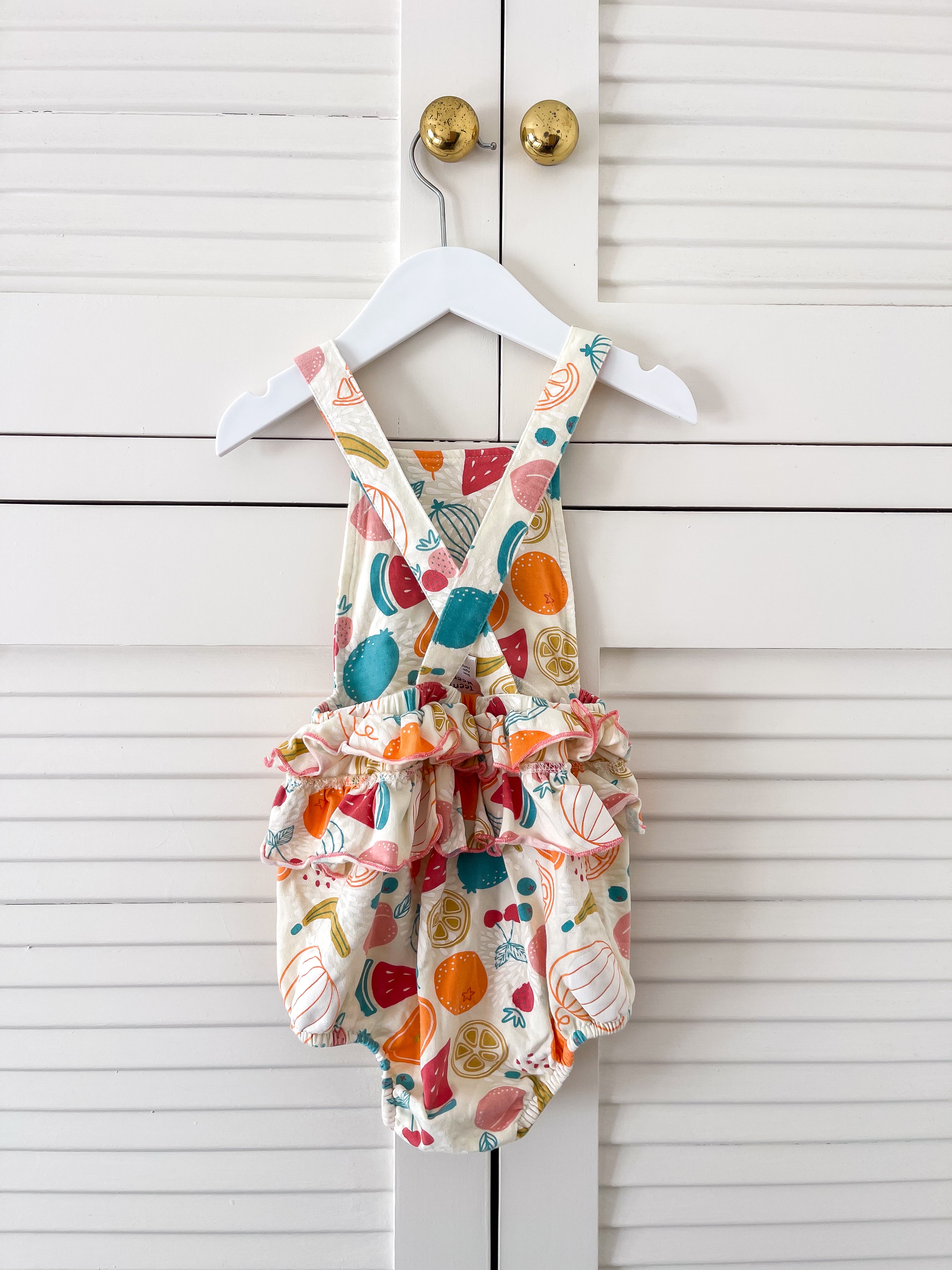 Teeny Weeny fruity playsuit (18-24m)