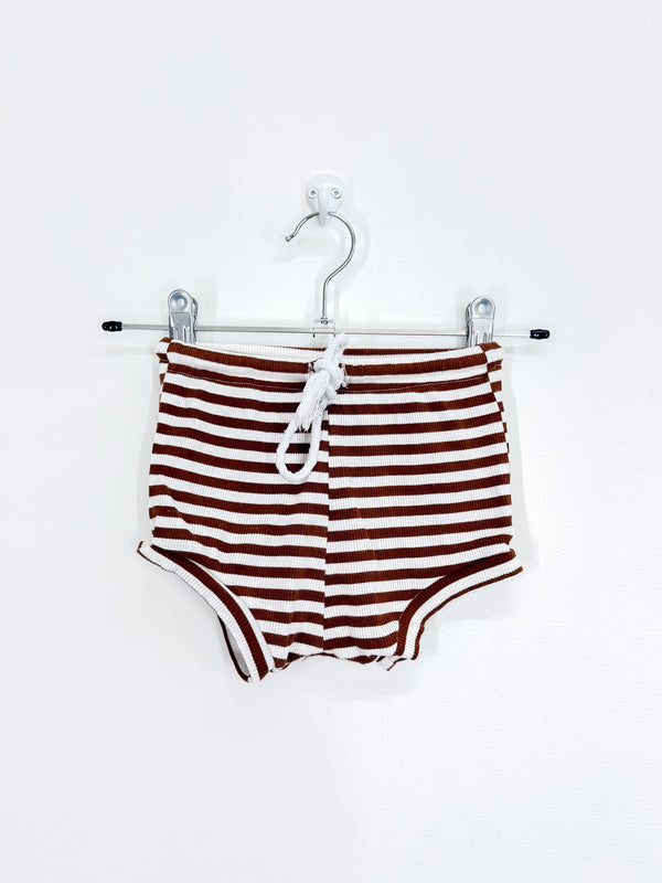 The Loved Ones rib stripe bloomer shorts (6-12m)