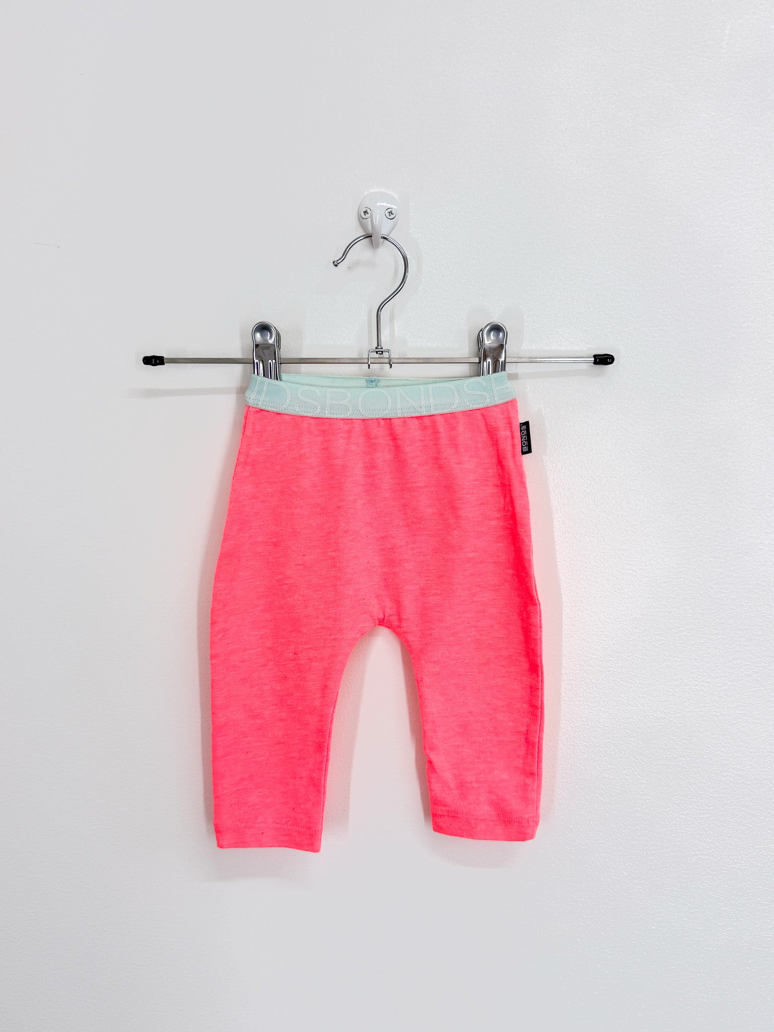 Bonds leggings - neon pink (0-3m)