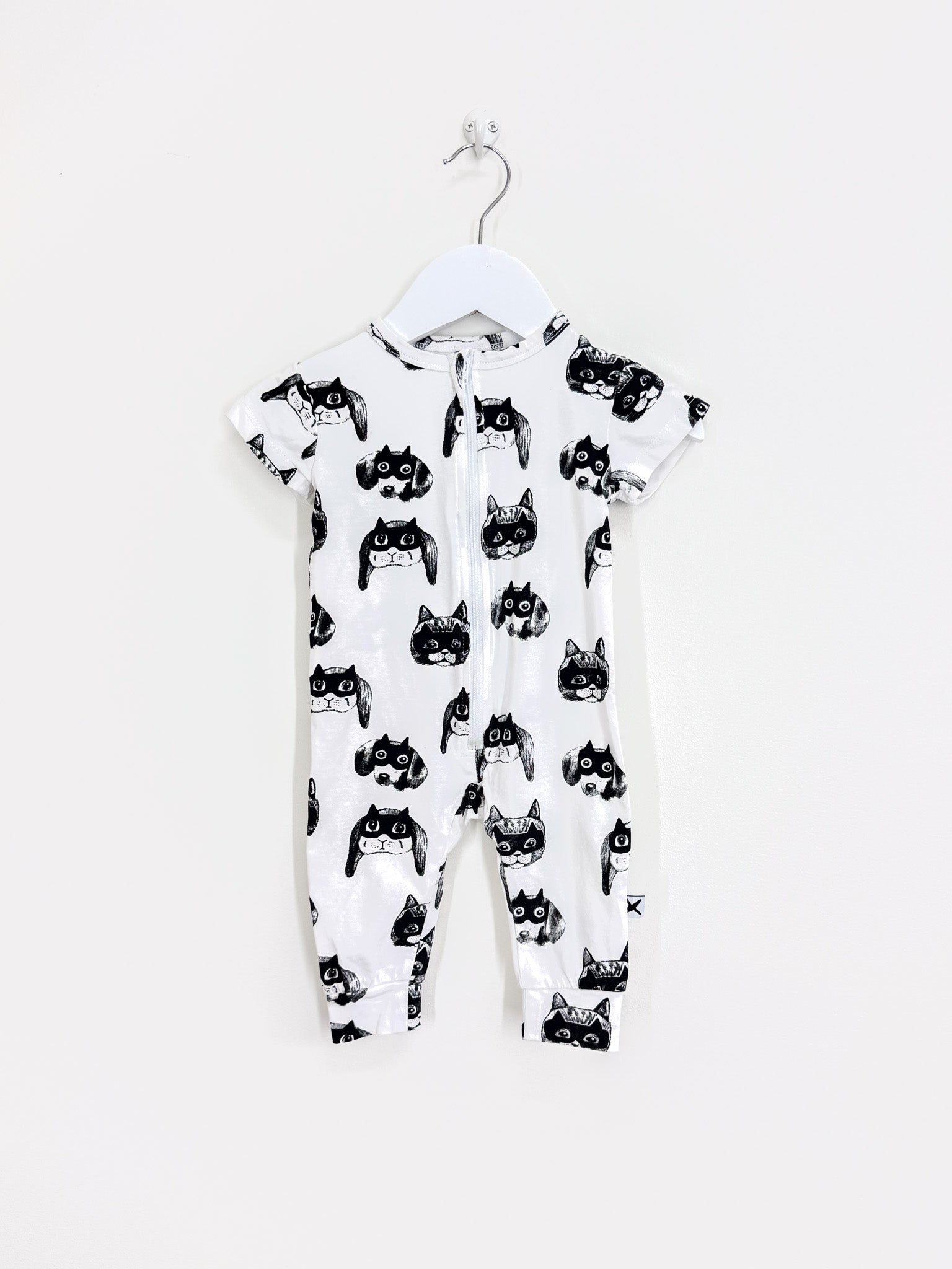 Minti animal heroes zipsuit (3-6m)