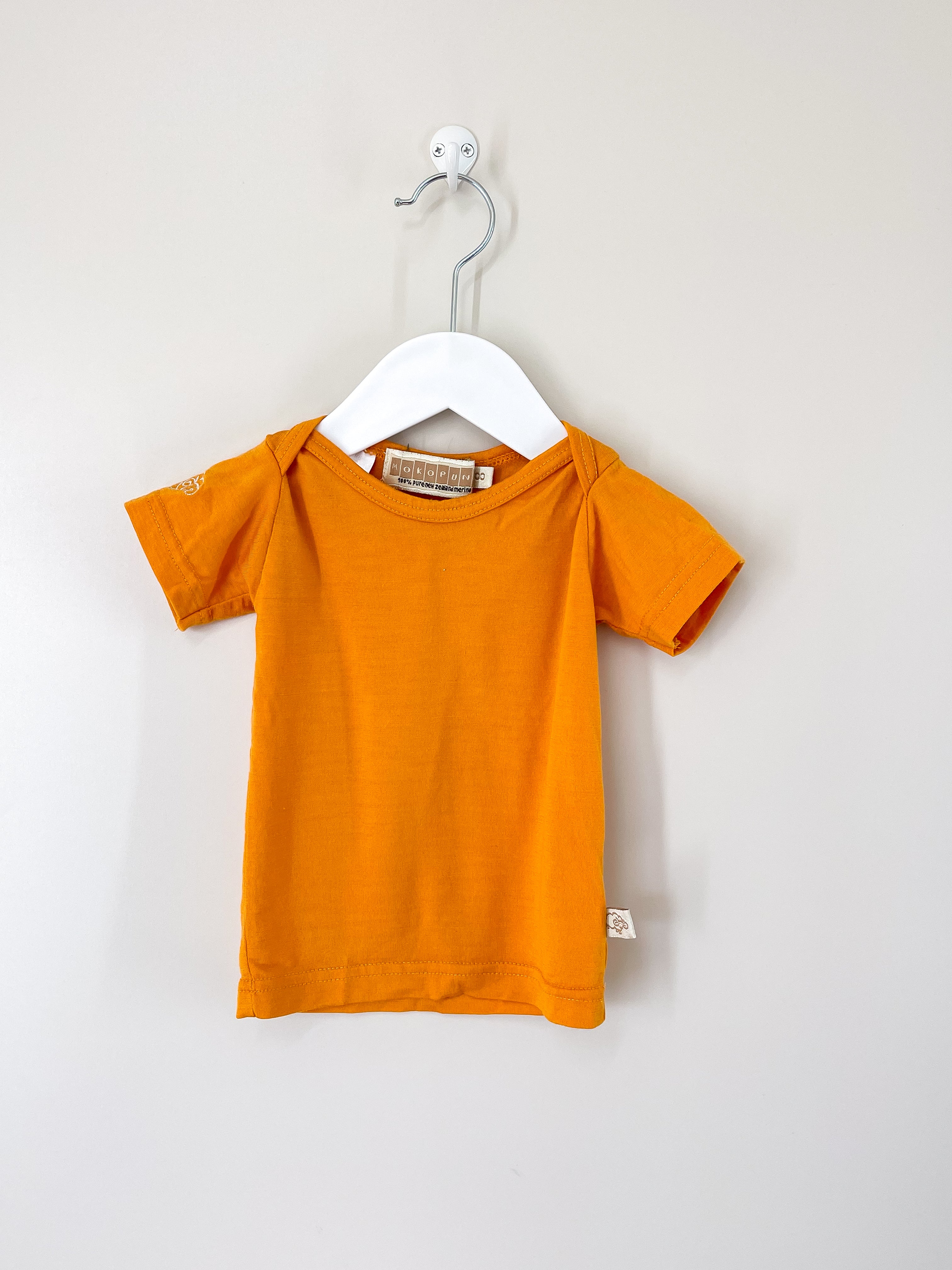Mokopuna merino tee (3-6m)
