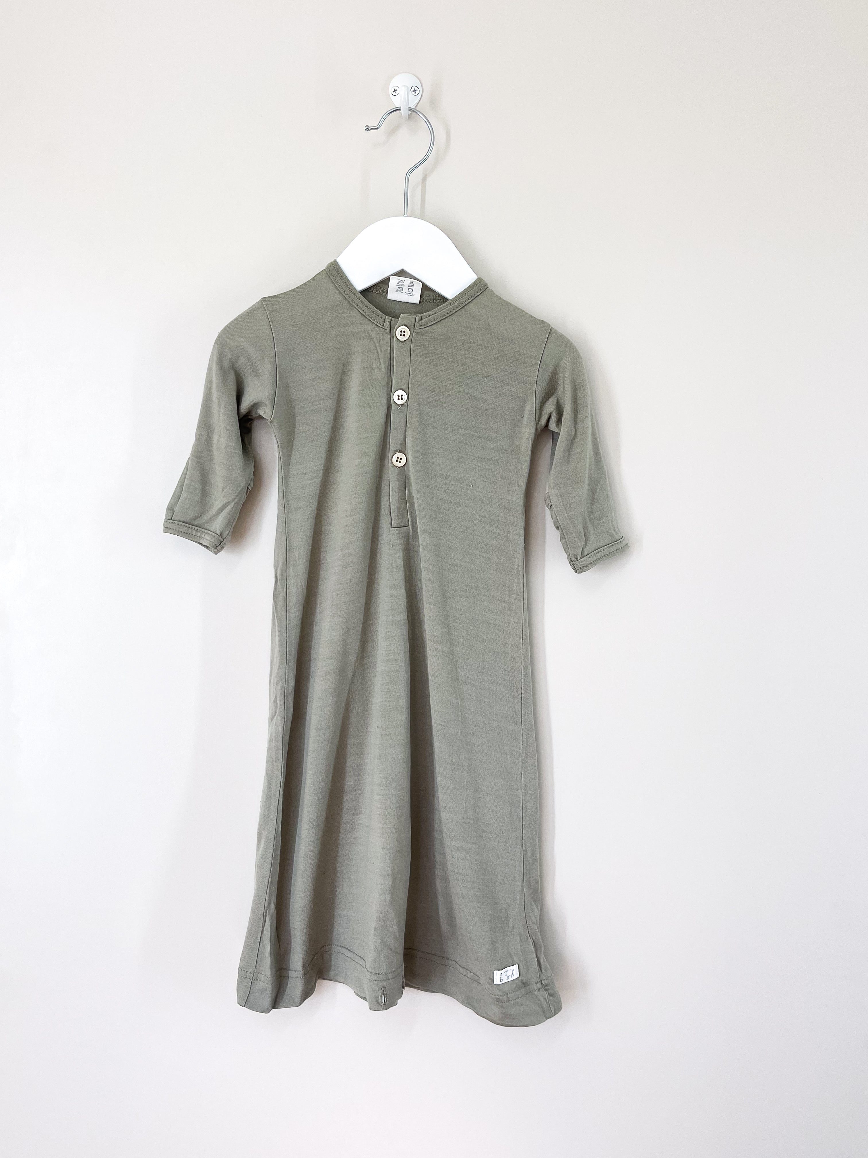 Nature Baby merino gown (nb-3m)