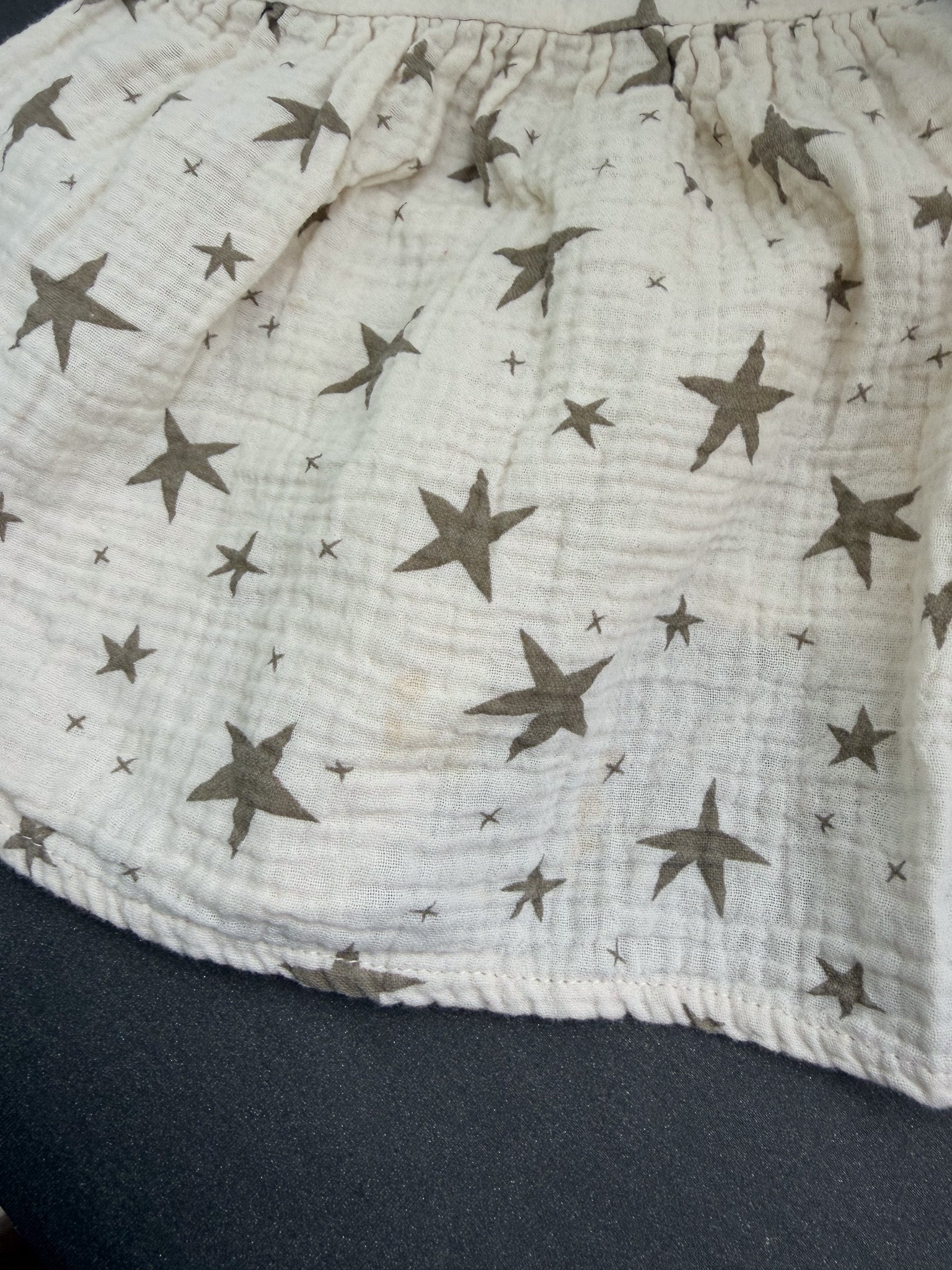 Rylee & Cru muslin smock top + bloomers set - stars (18-24m)