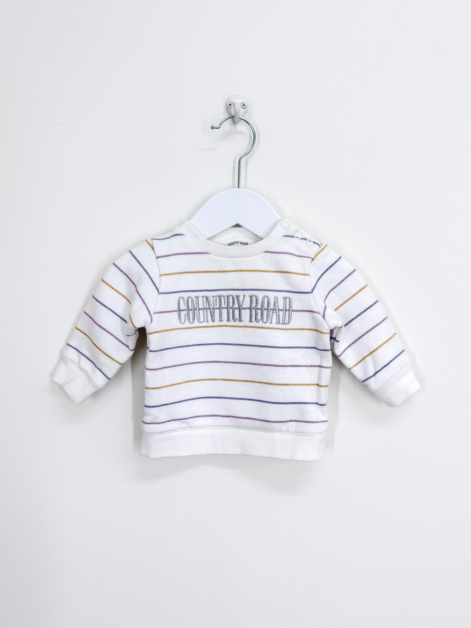 Country Road heritage organic sweatshirt (0-3m)