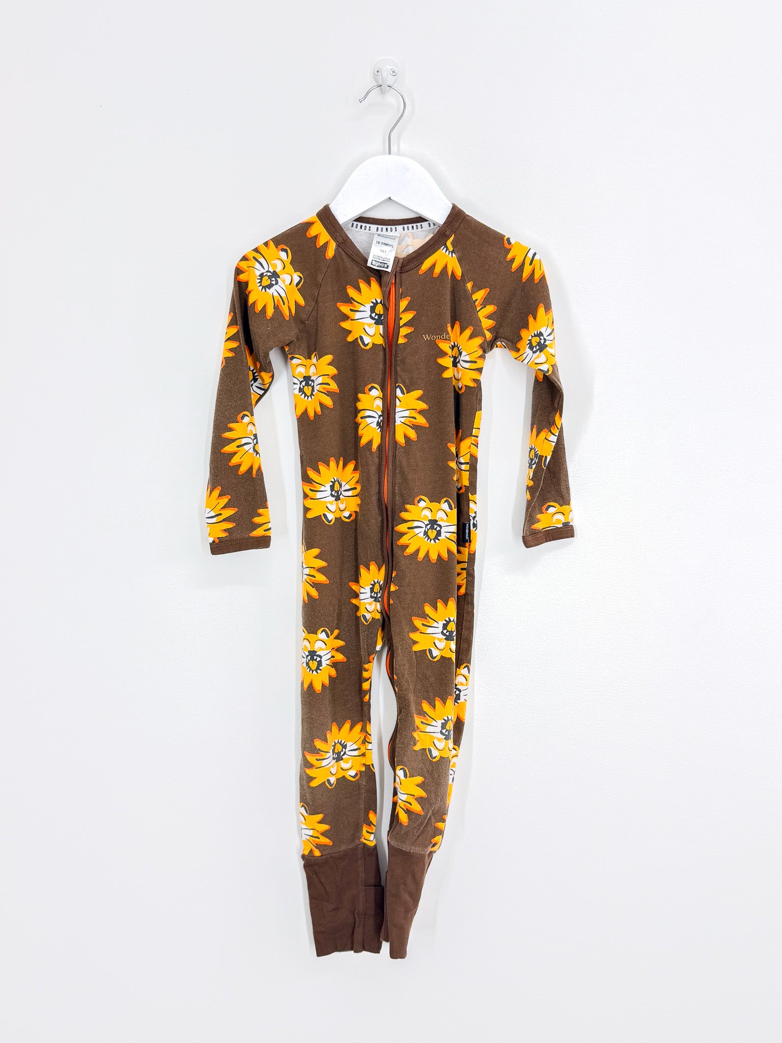 Bonds wondersuit - roooar (18-24m)