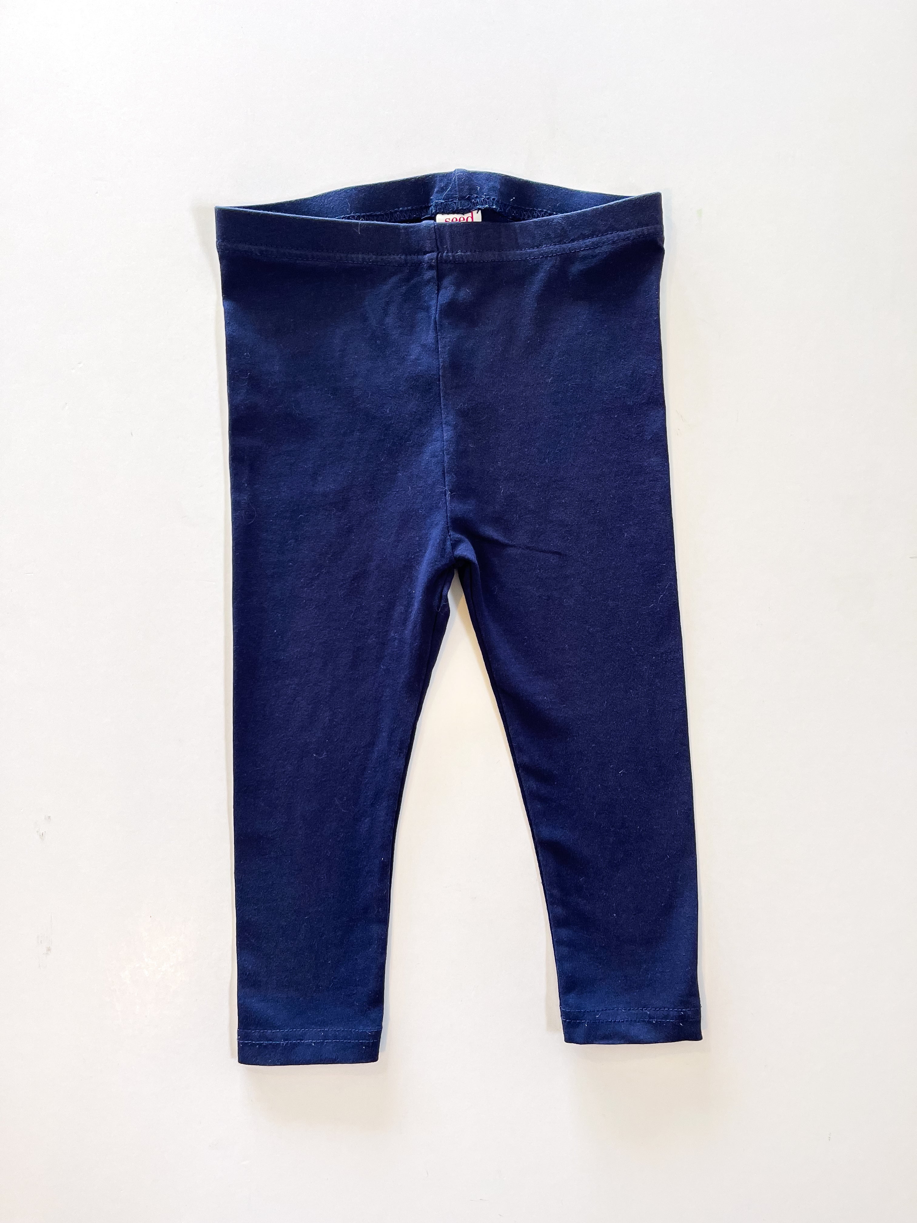Seed navy leggings (18-24m)