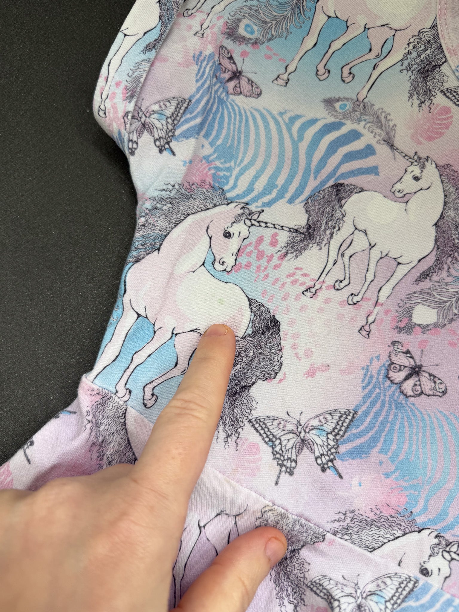 Rock Your Kid unicorn waisted dress (6y)