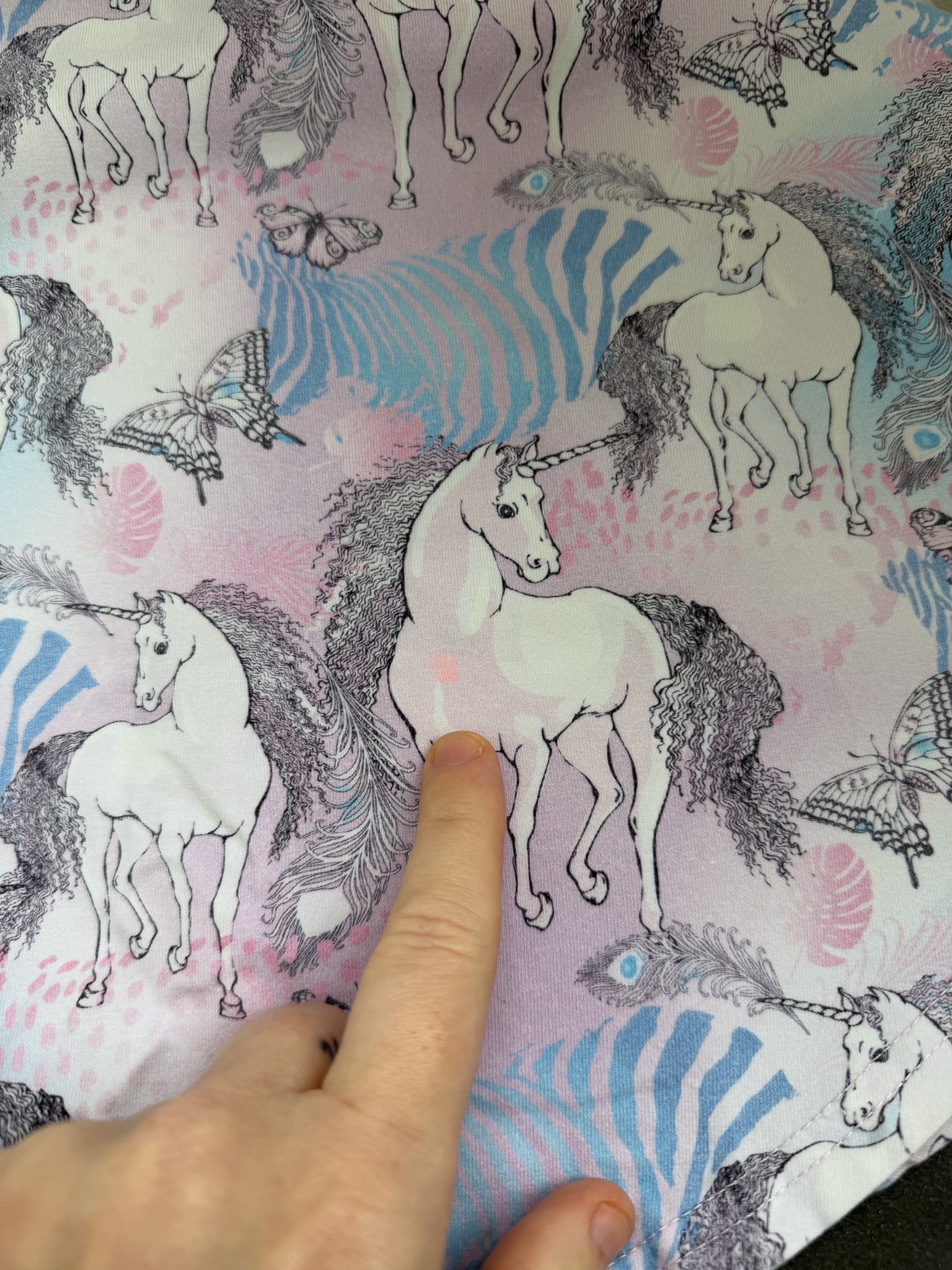 Rock Your Kid unicorn waisted dress (6y)