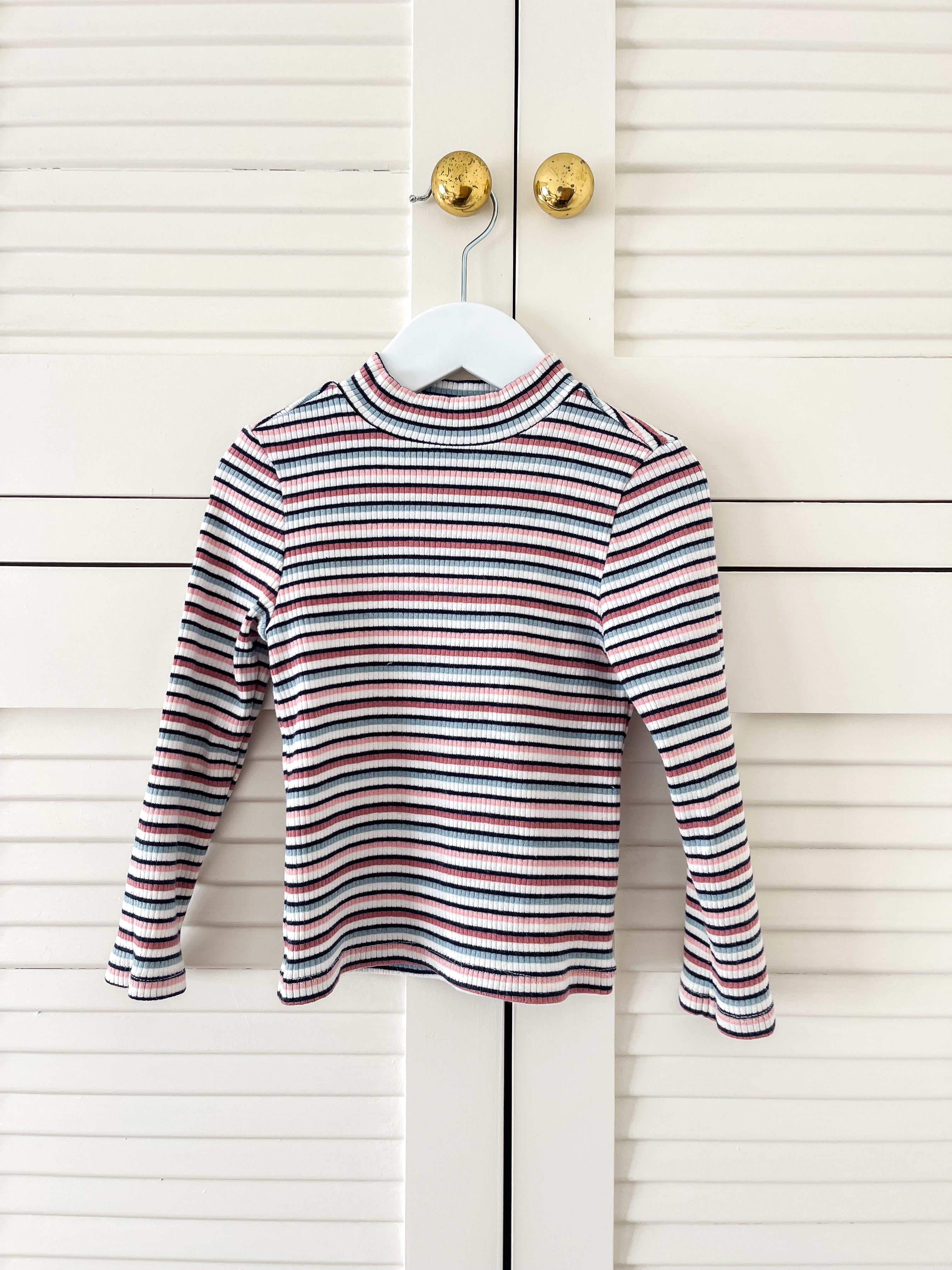 Mac & Ellie ribbed striped tee (4y)