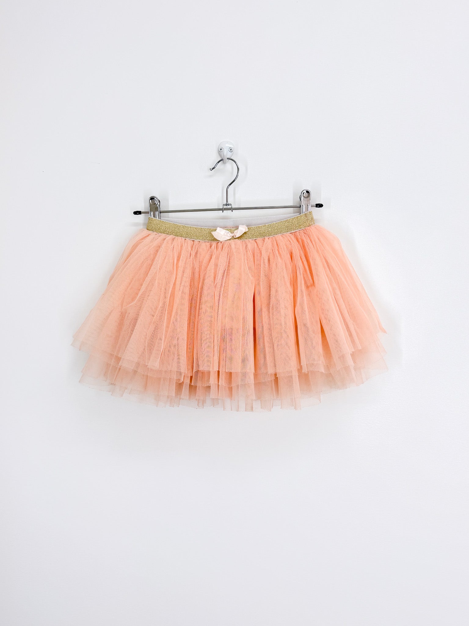 Rock Your Kid peach tulle skirt (6y)