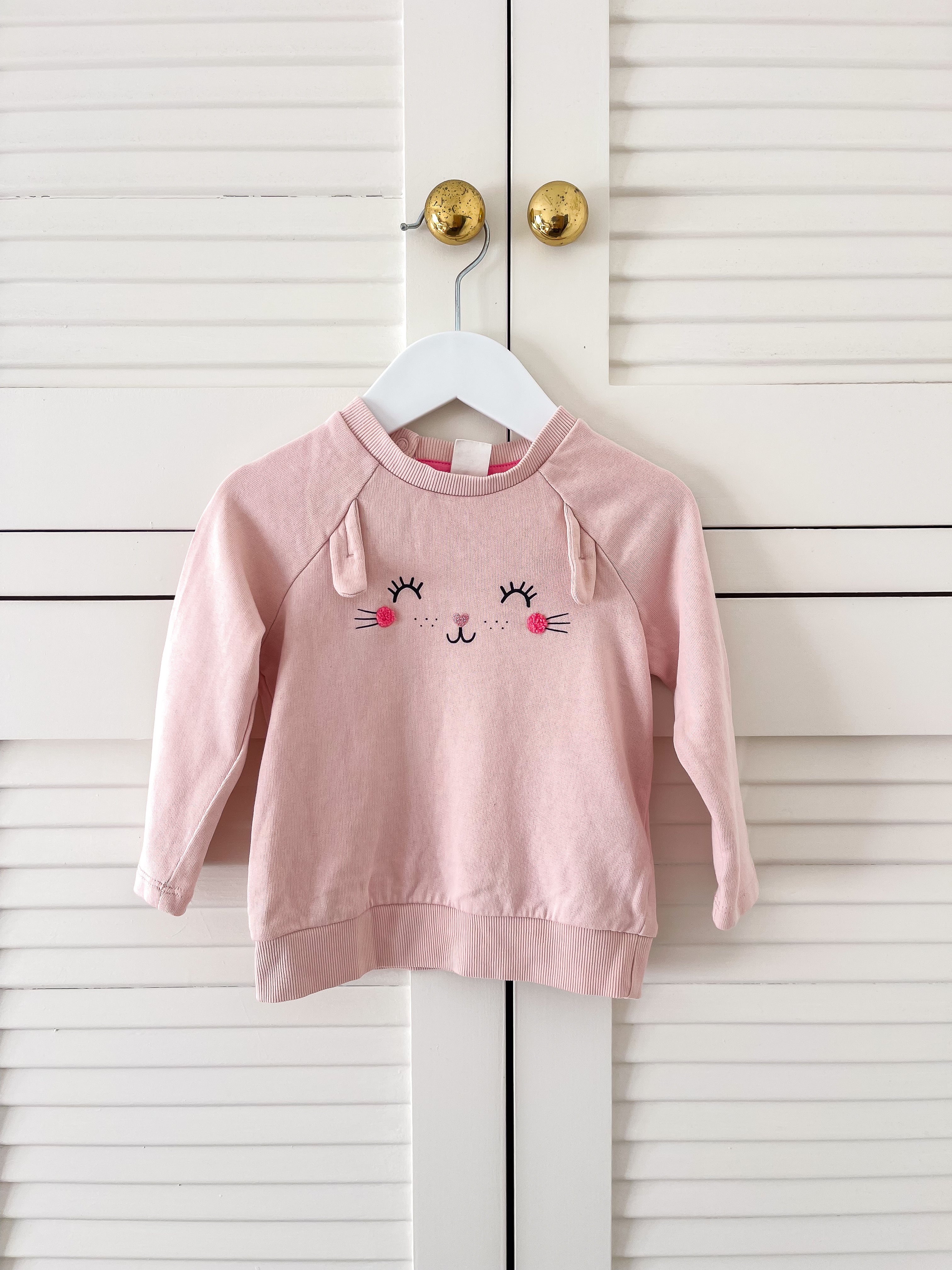 H&M bunny pullover (9-12m)
